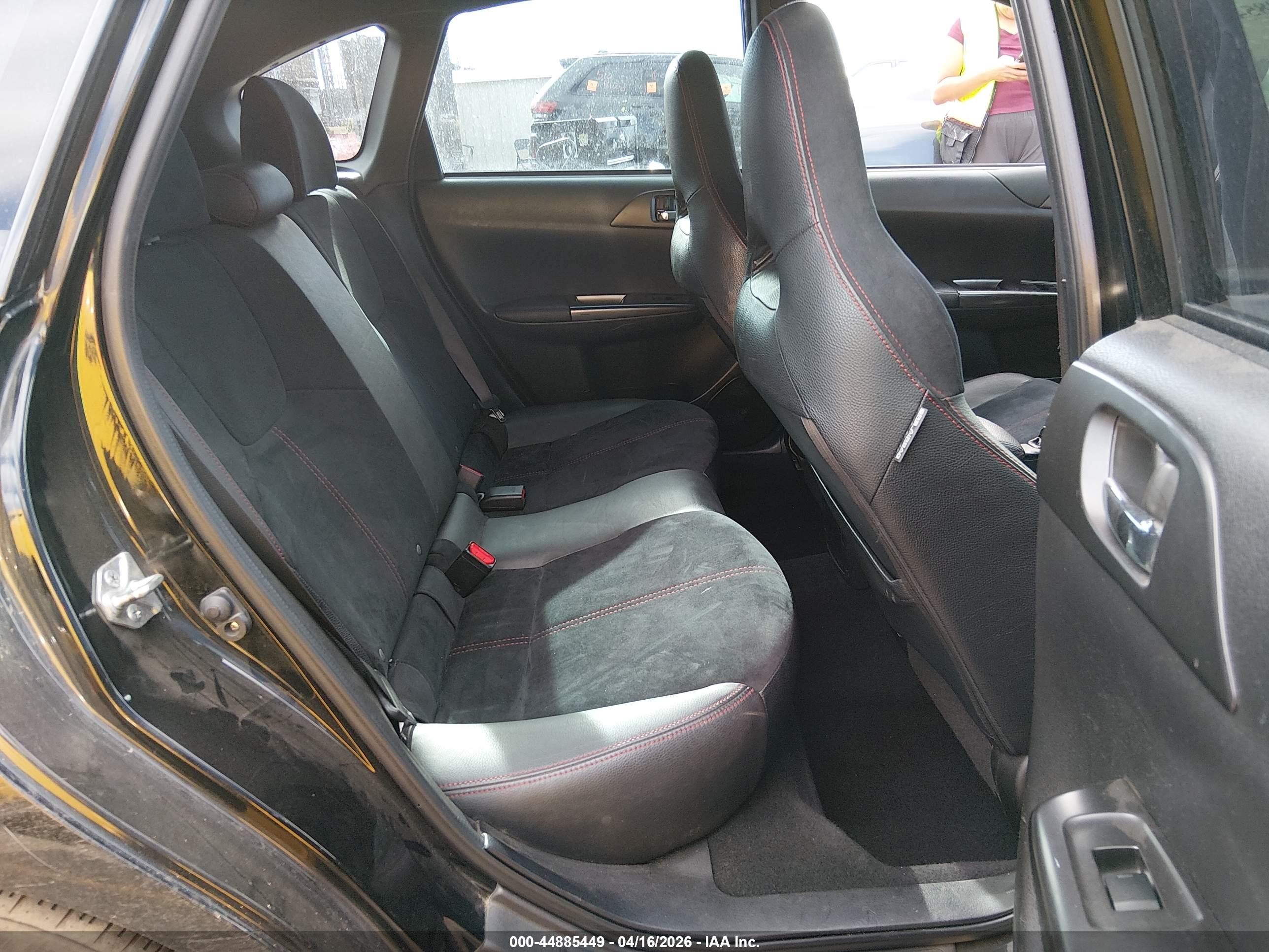 2012 Subaru Impreza Wrx Sti   Черный vin: JF1GR8H65CL235675