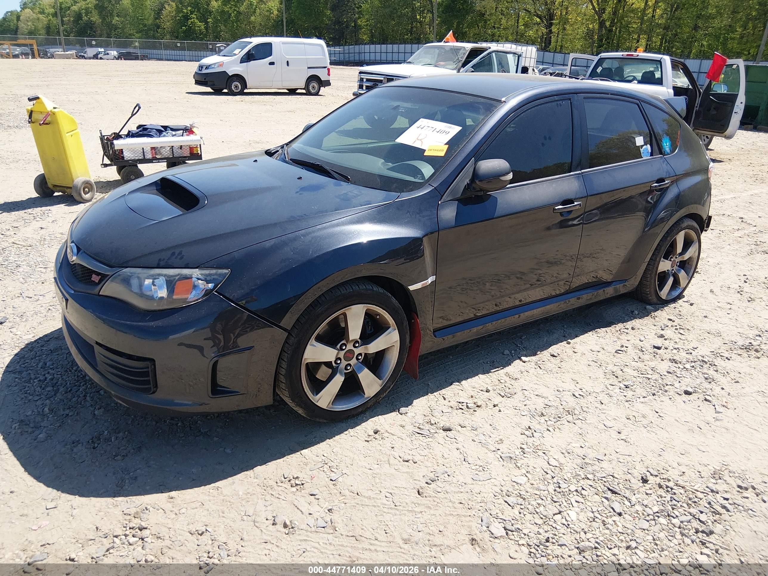 2010 Subaru Impreza Wrx Sti Special Edition Black vin: JF1GR8H66AL802764