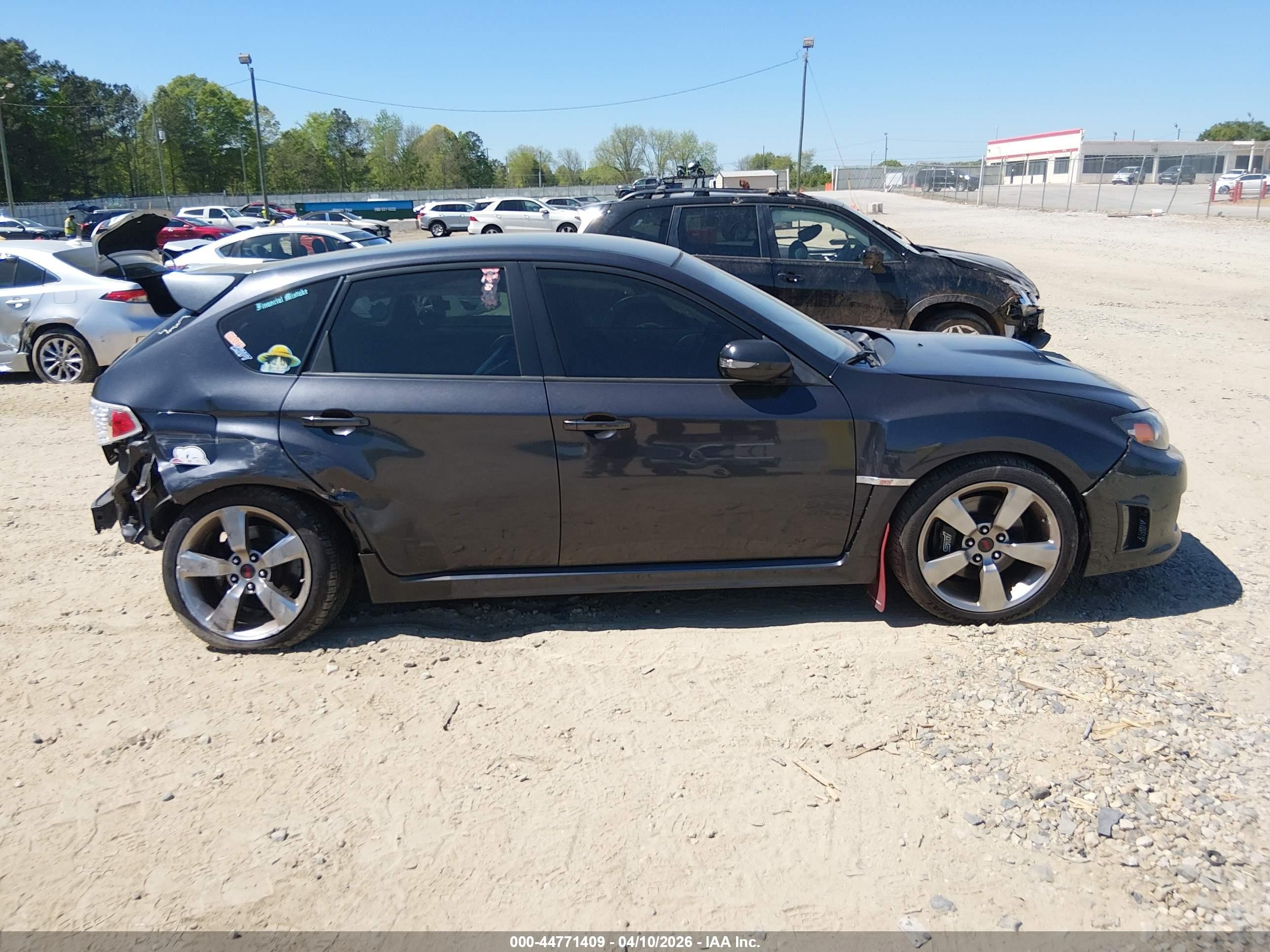 2010 Subaru Impreza Wrx Sti Special Edition Black vin: JF1GR8H66AL802764