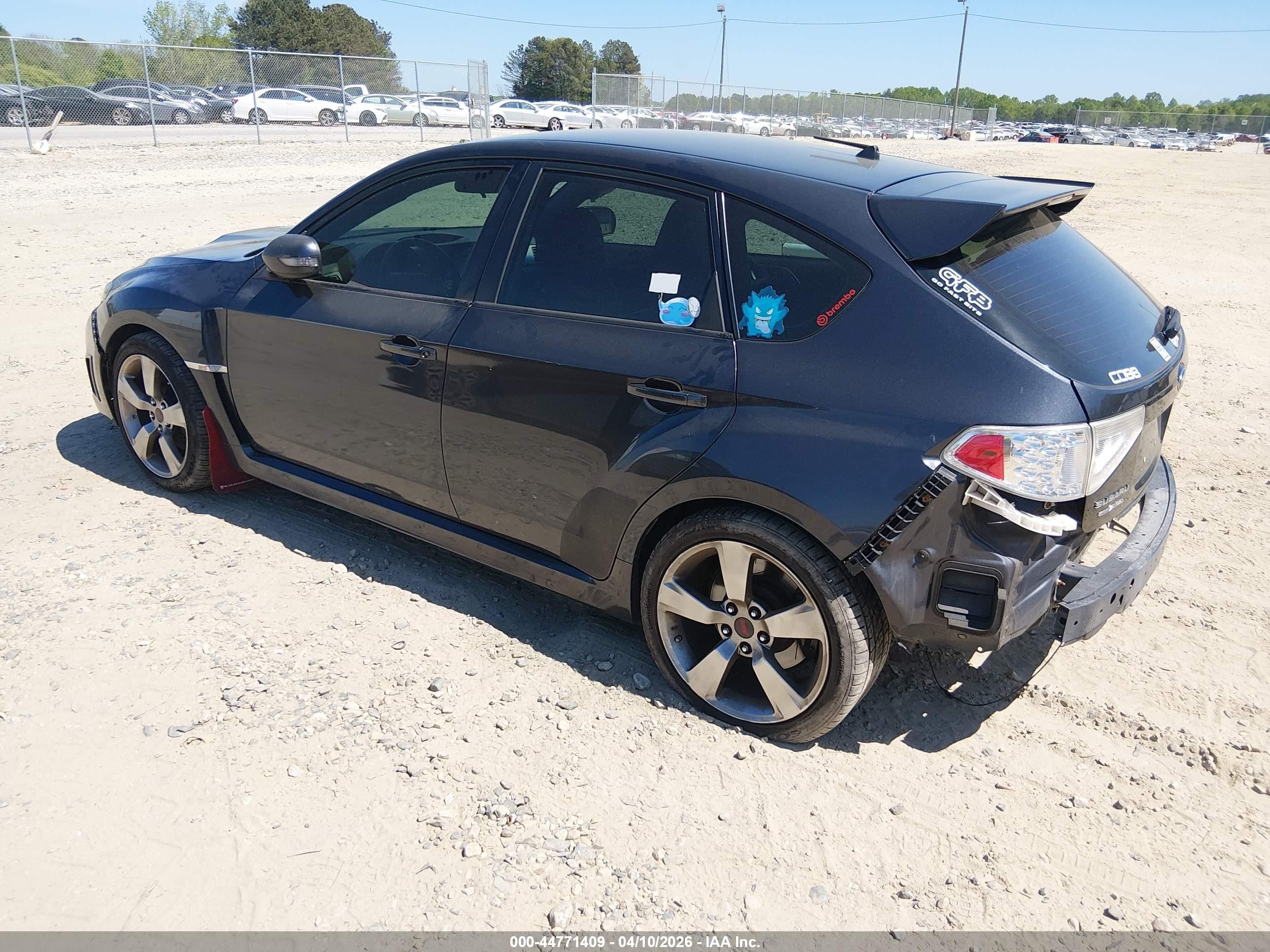 2010 Subaru Impreza Wrx Sti Special Edition Black vin: JF1GR8H66AL802764