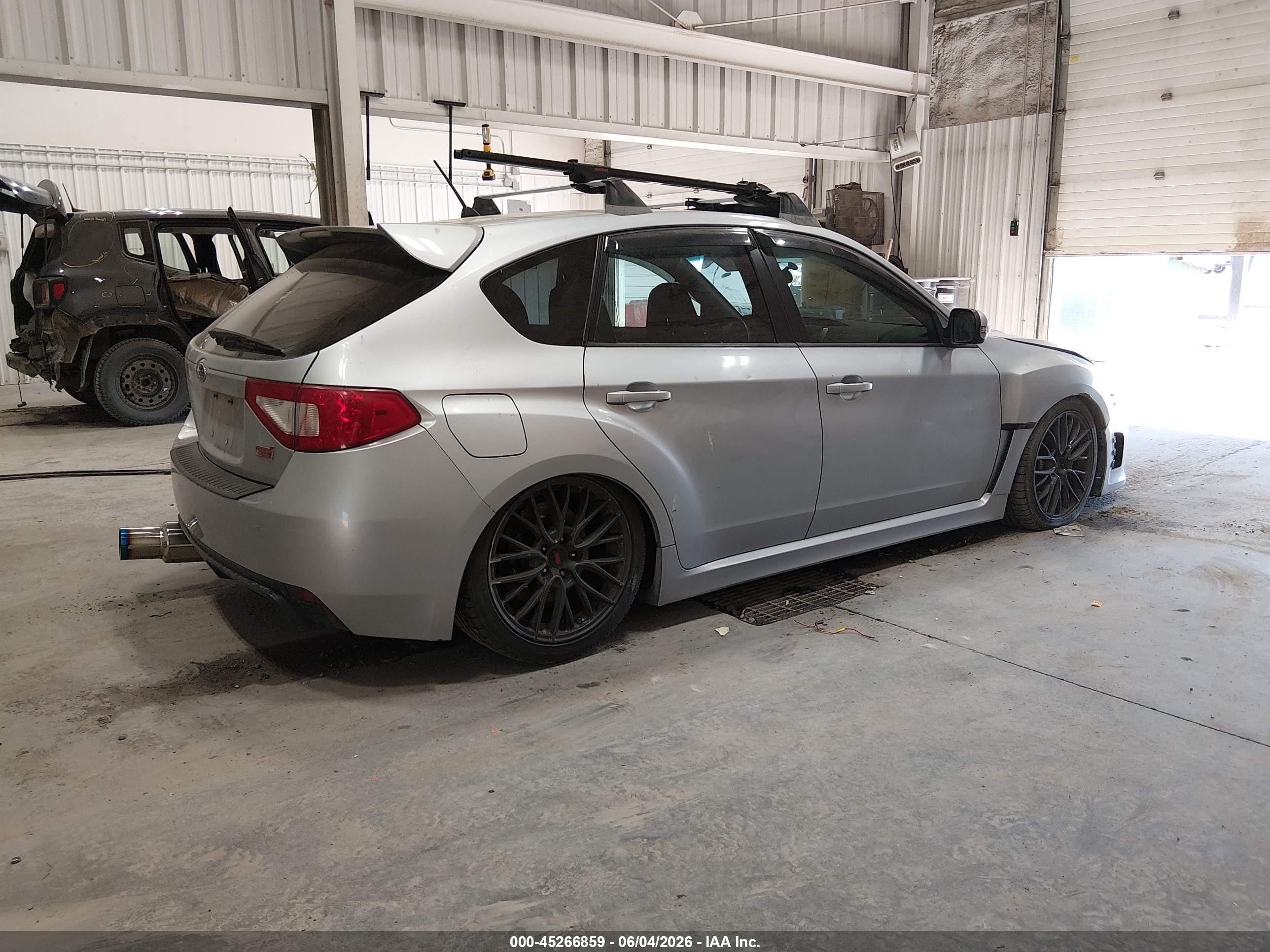 2013 Subaru Impreza Wrx Sti Silver vin: JF1GR8H66DL803434