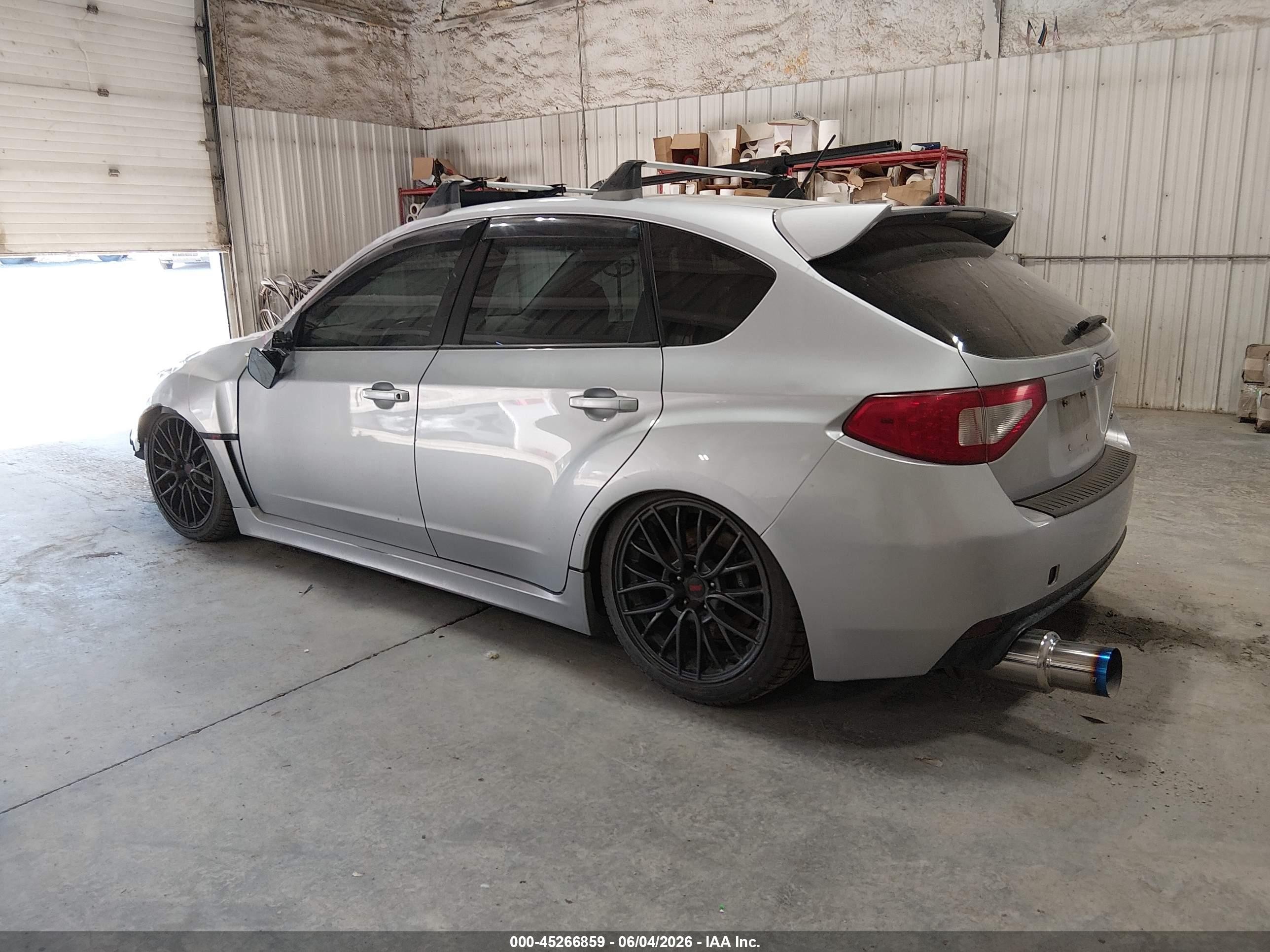 2013 Subaru Impreza Wrx Sti Silver vin: JF1GR8H66DL803434