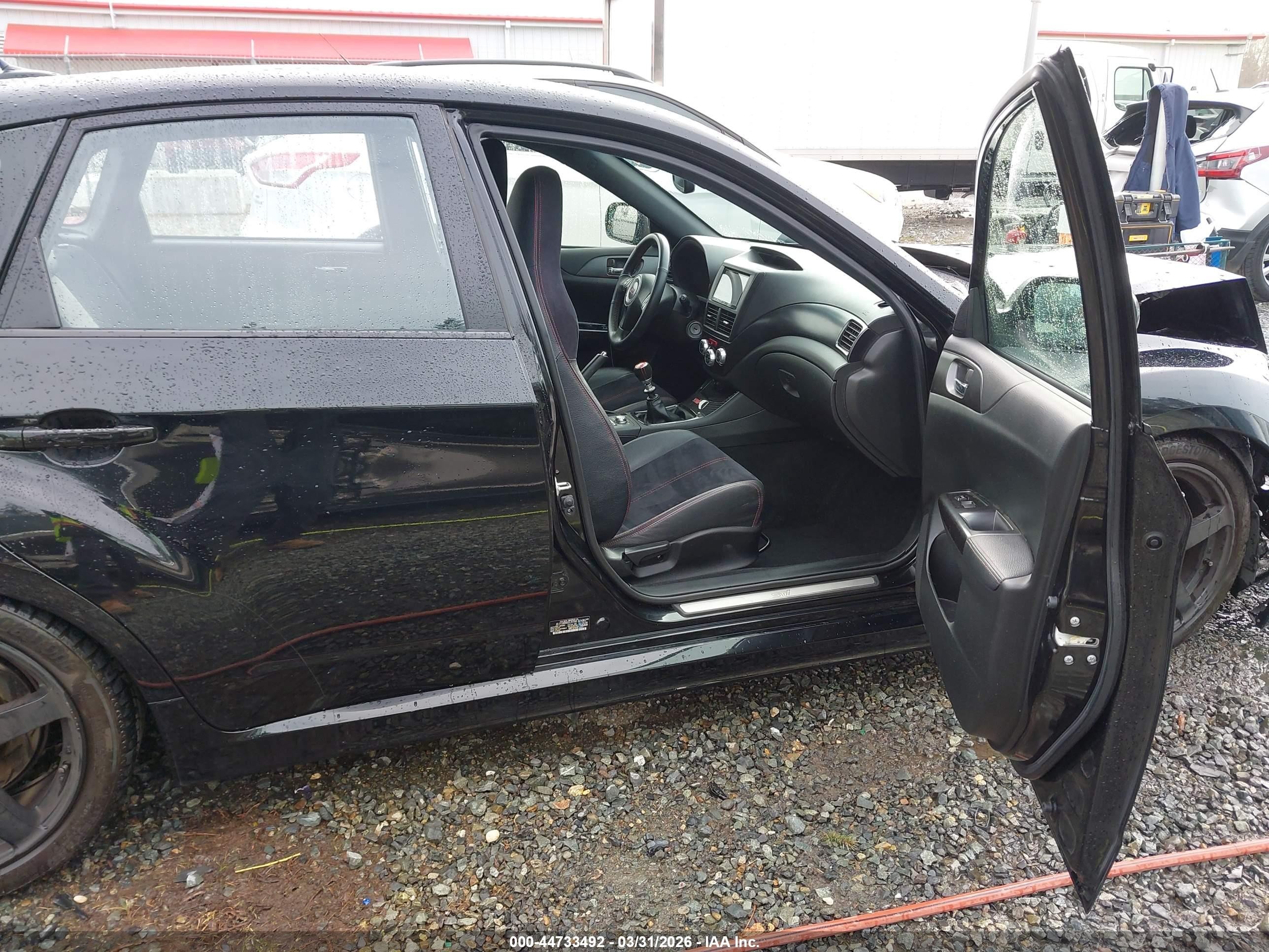 2014 Subaru Impreza Wrx Sti Black vin: JF1GR8H66EL267568