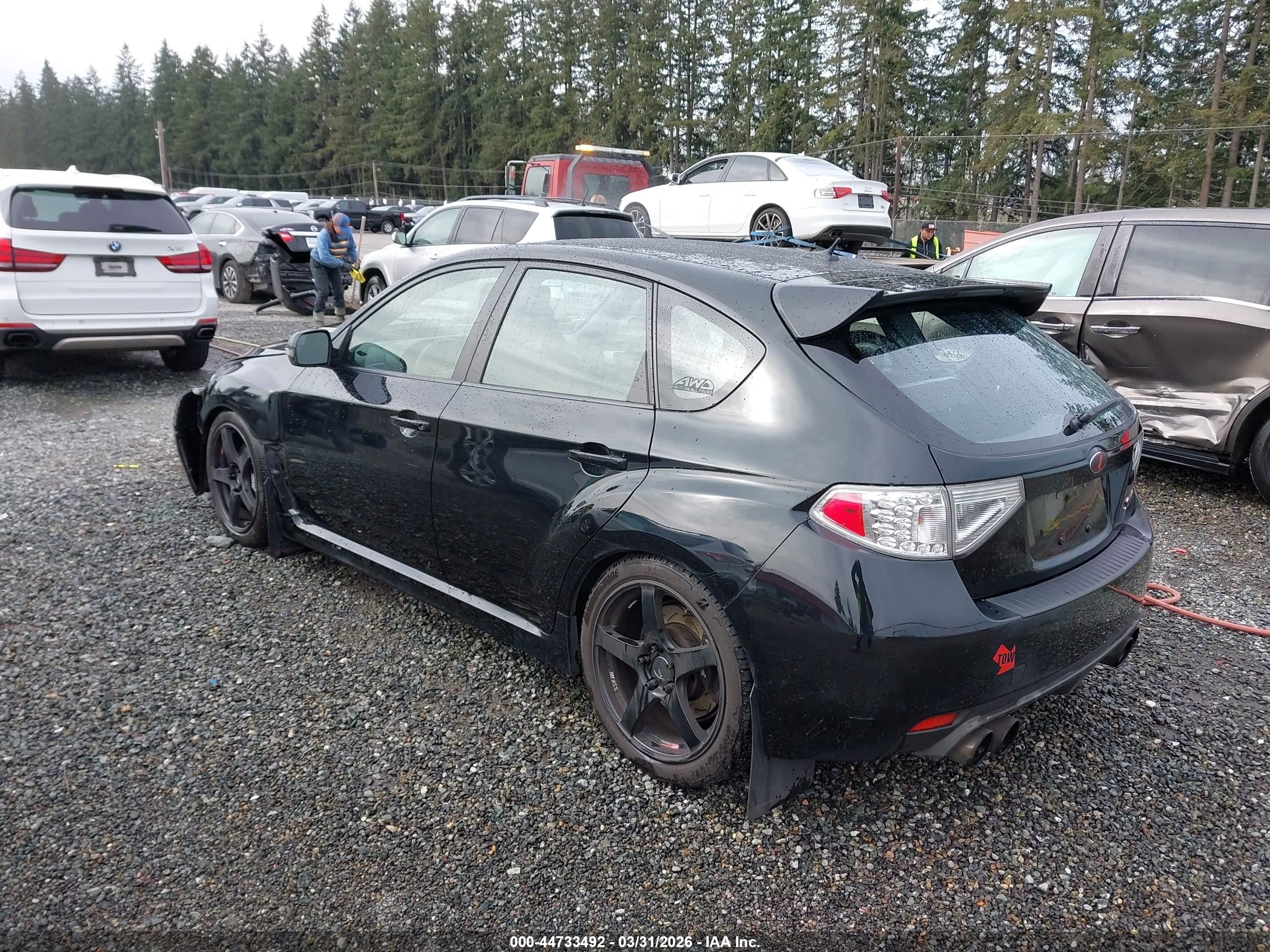 2014 Subaru Impreza Wrx Sti Black vin: JF1GR8H66EL267568