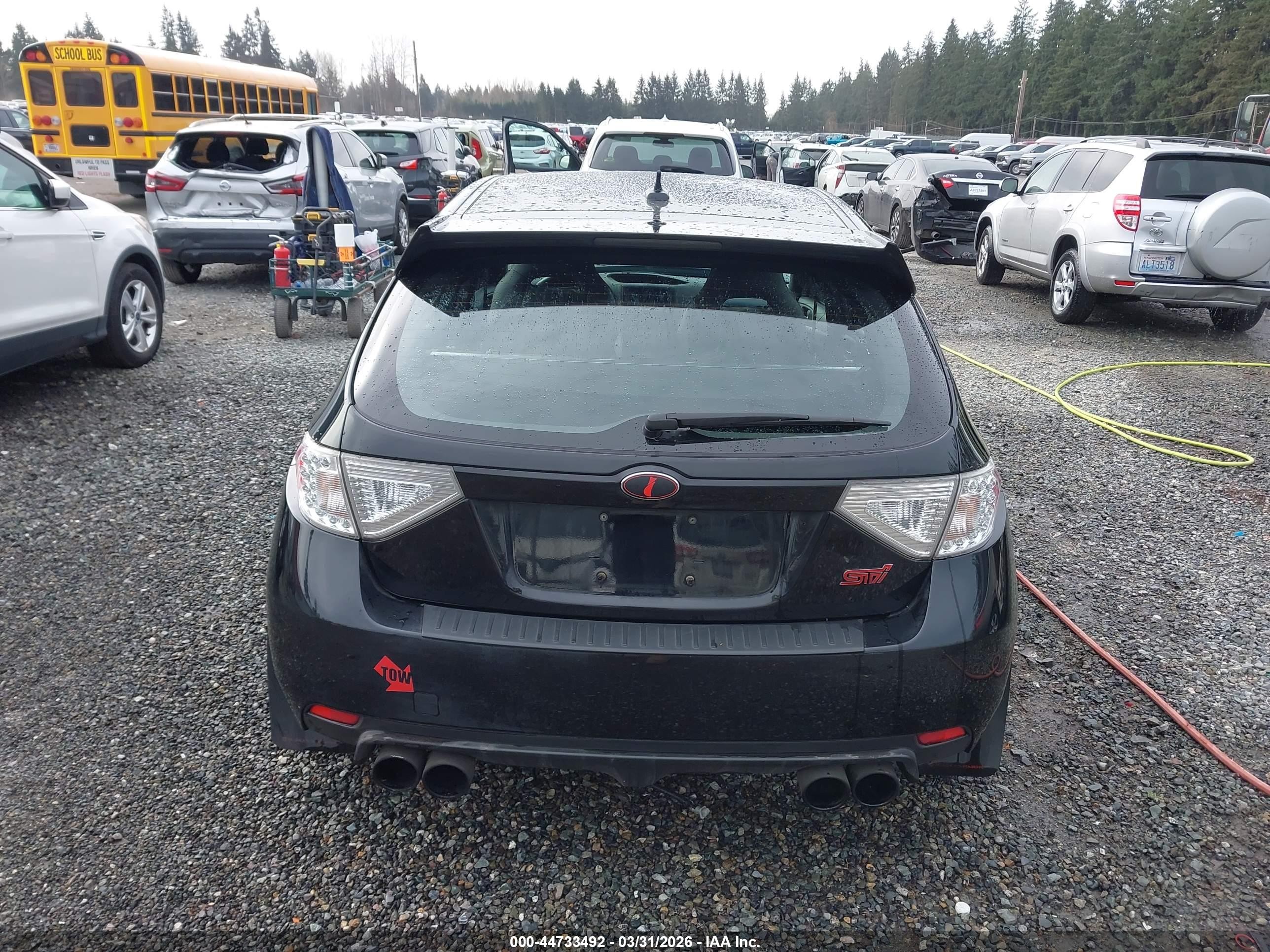 2014 Subaru Impreza Wrx Sti Black vin: JF1GR8H66EL267568