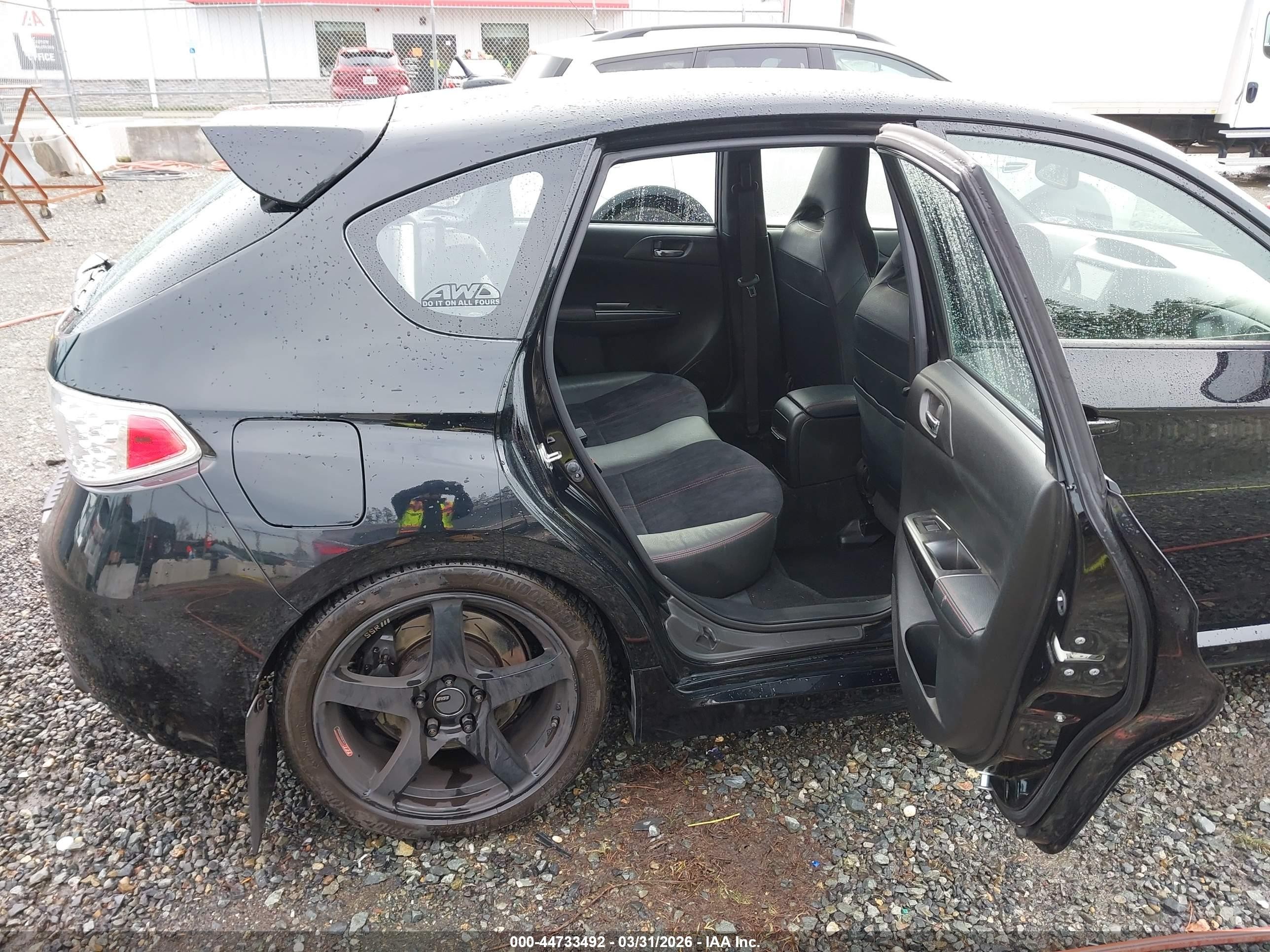 2014 Subaru Impreza Wrx Sti Black vin: JF1GR8H66EL267568