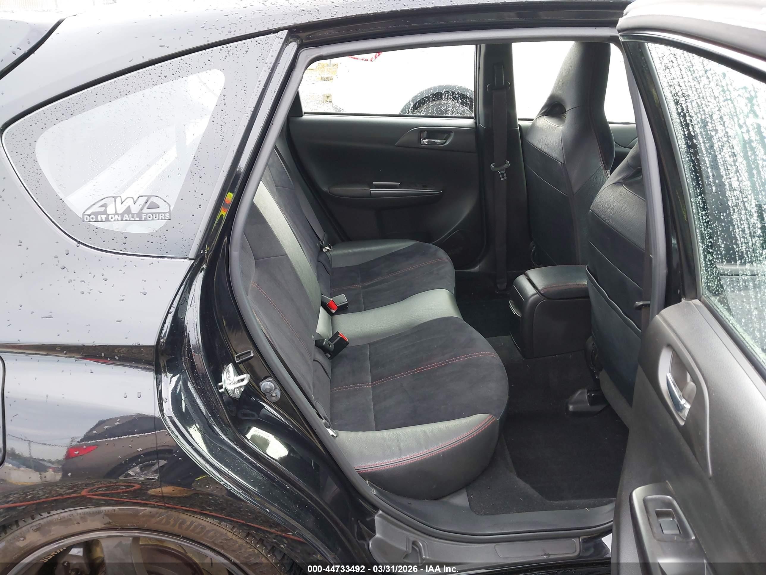 2014 Subaru Impreza Wrx Sti Black vin: JF1GR8H66EL267568