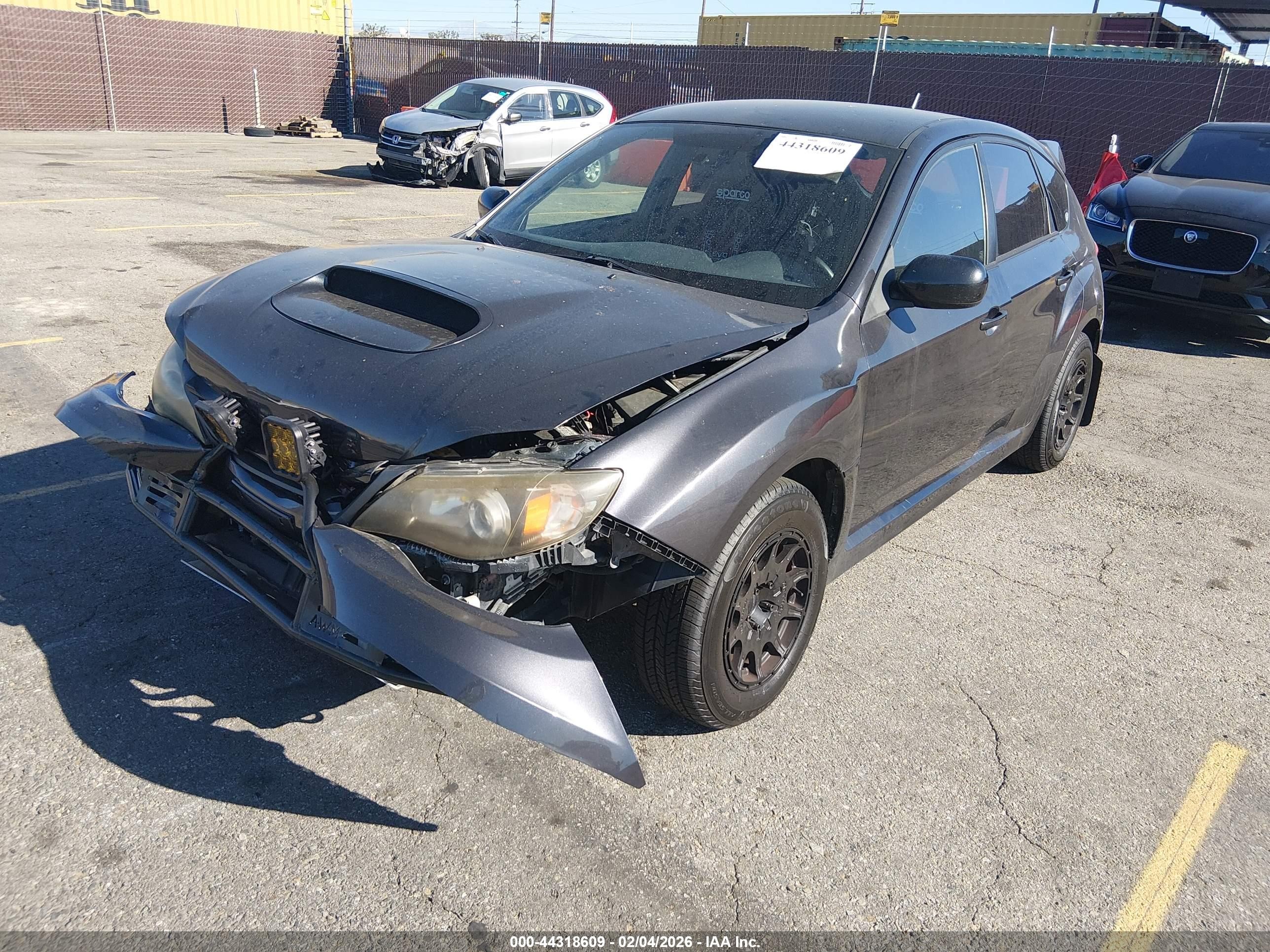 2010 Subaru Impreza Wrx Sti Special Edition Gray vin: JF1GR8H67AL819136
