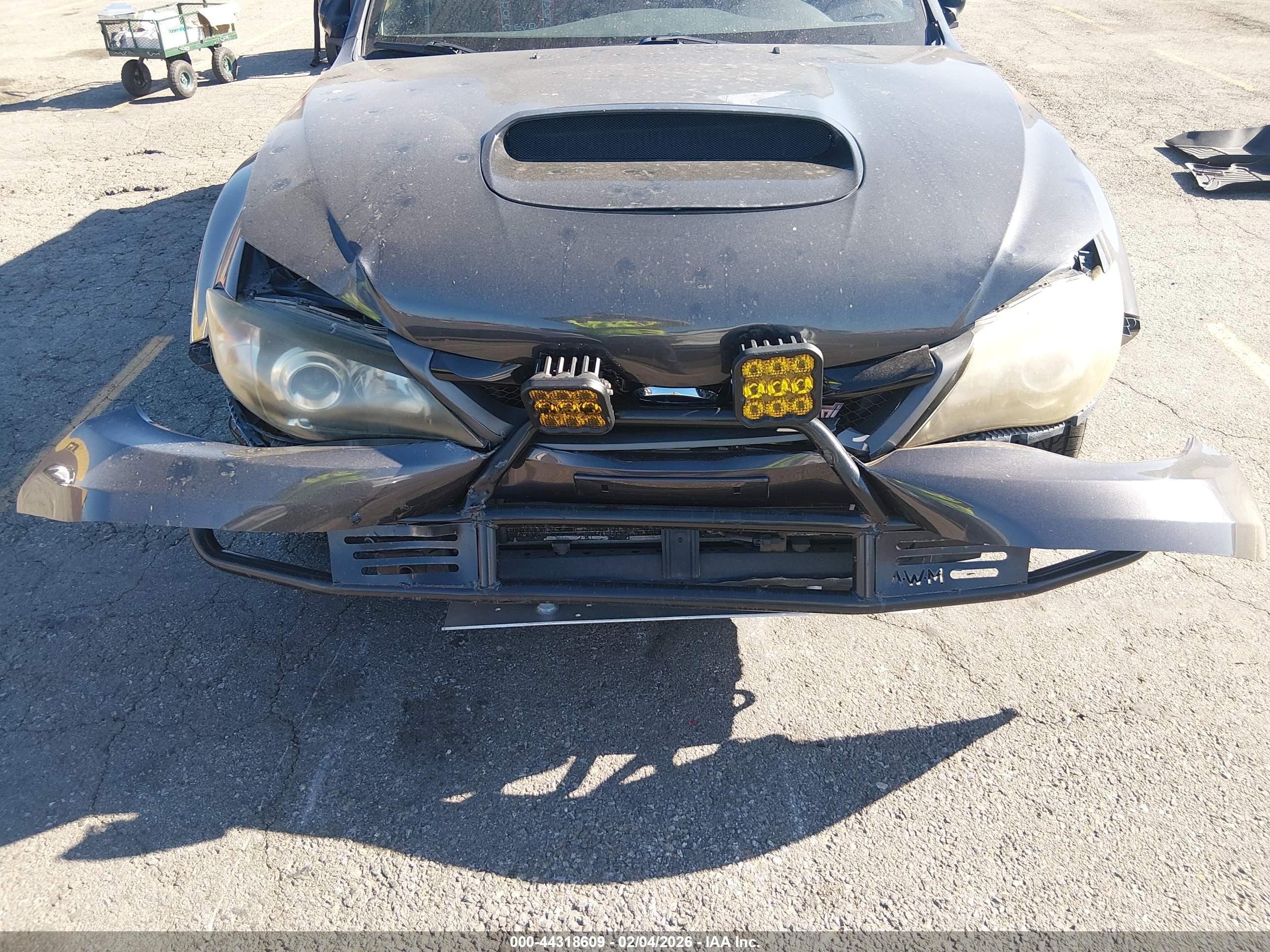 2010 Subaru Impreza Wrx Sti Special Edition Gray vin: JF1GR8H67AL819136