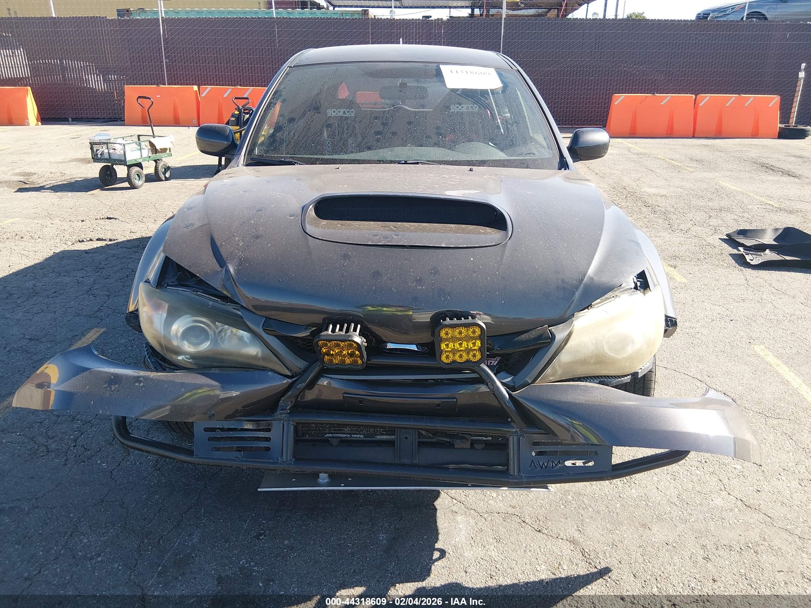 2010 Subaru Impreza Wrx Sti Special Edition Gray vin: JF1GR8H67AL819136