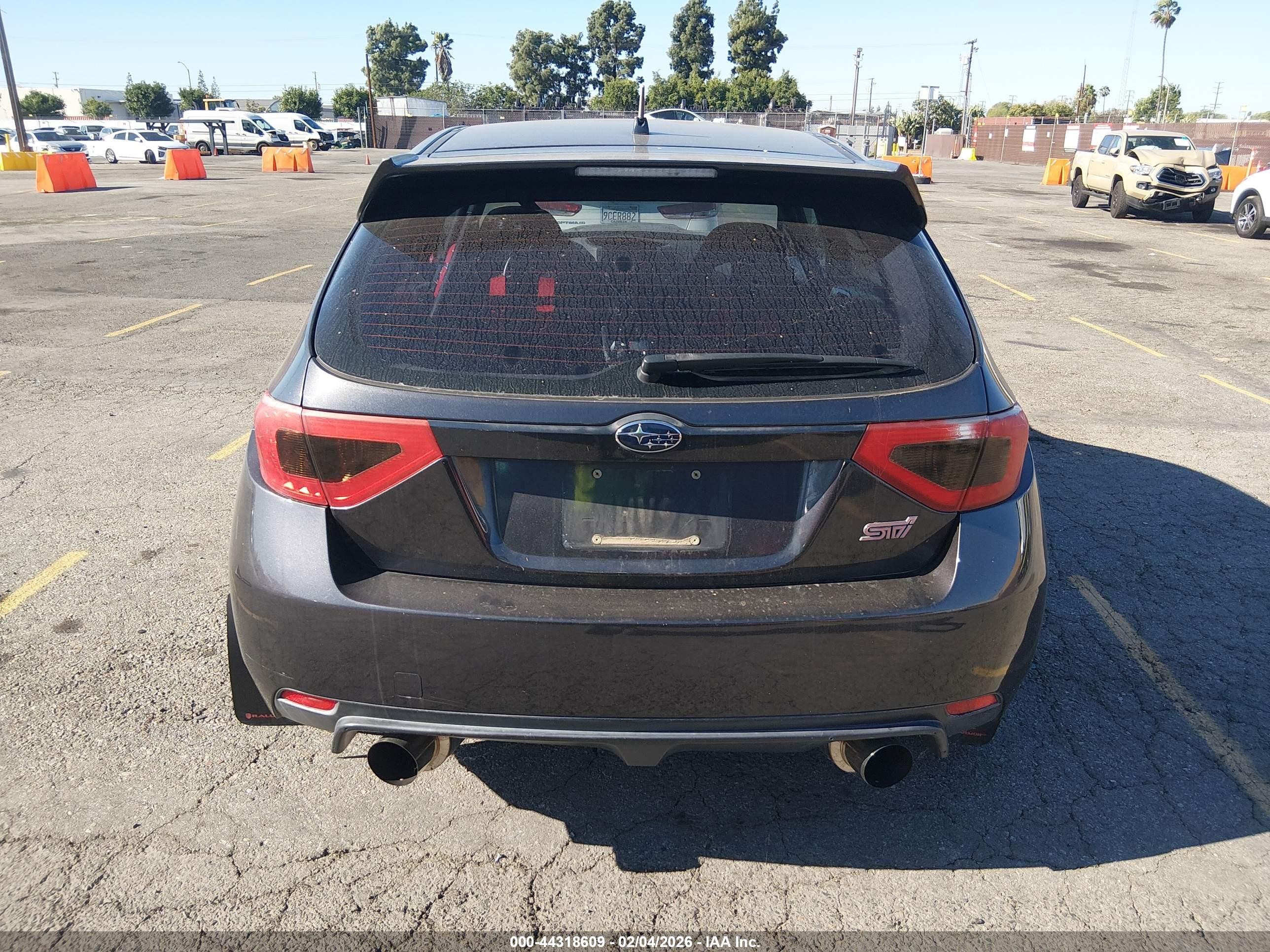 2010 Subaru Impreza Wrx Sti Special Edition Gray vin: JF1GR8H67AL819136