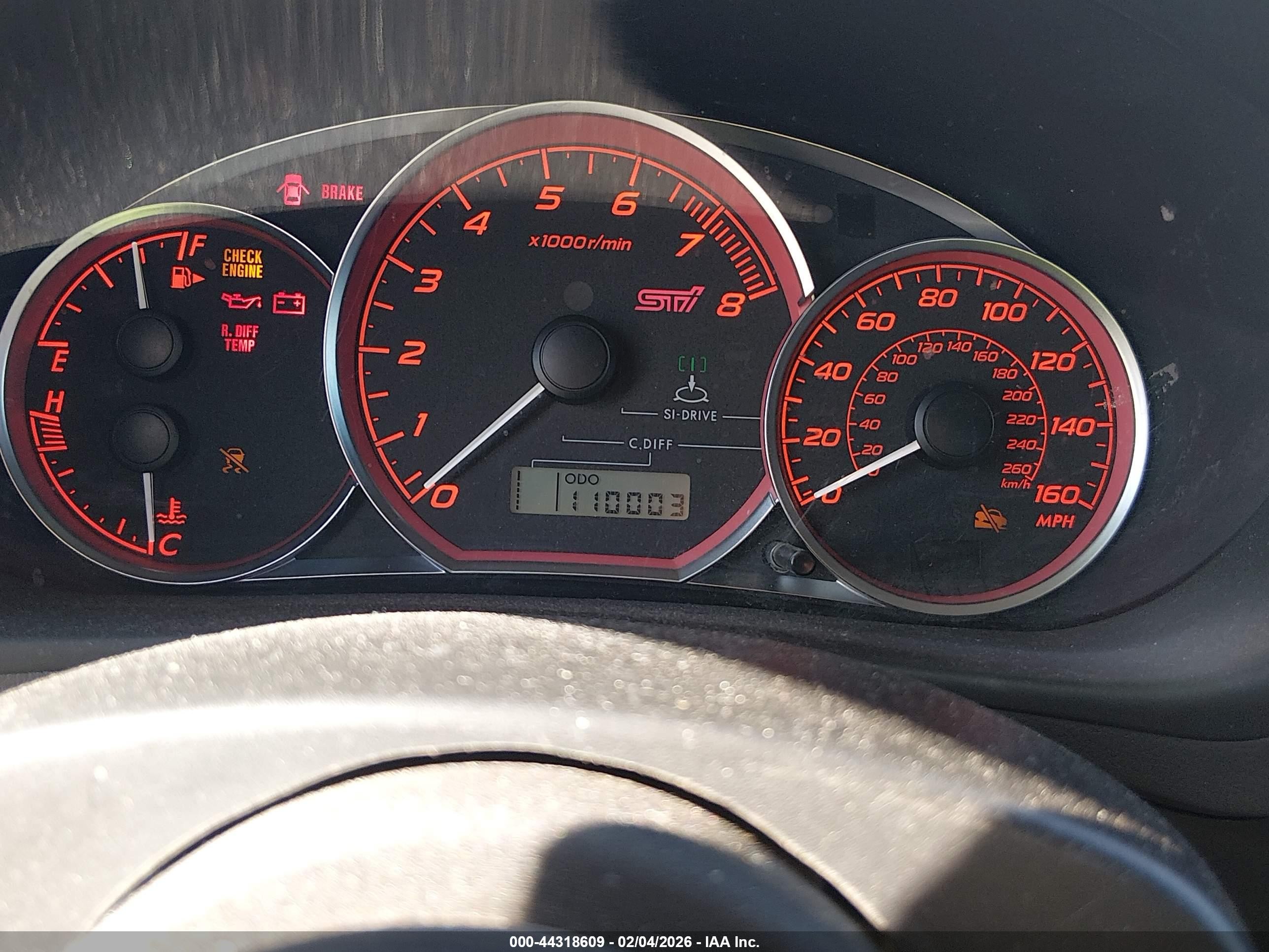 2010 Subaru Impreza Wrx Sti Special Edition Gray vin: JF1GR8H67AL819136