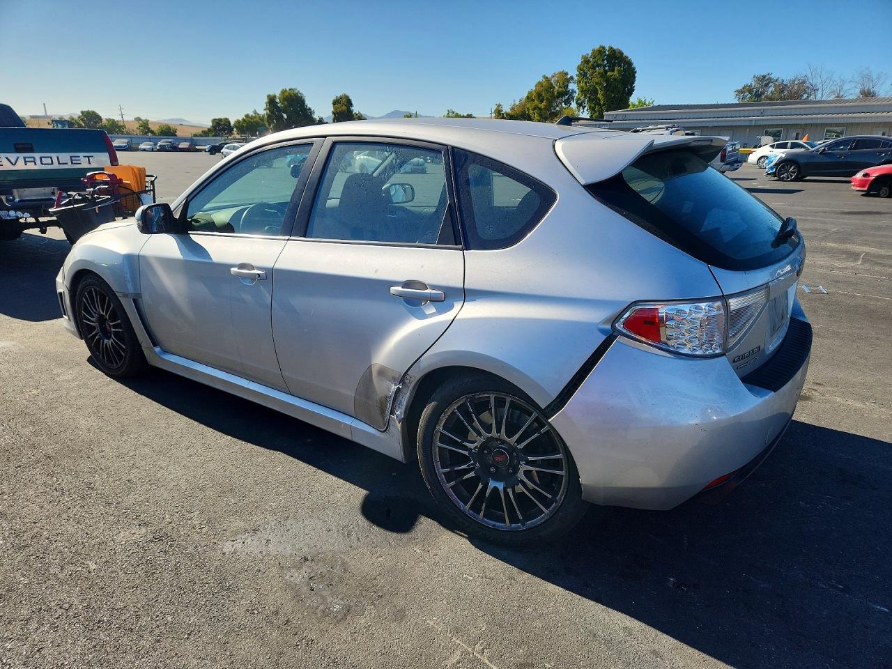2011 Subaru Impreza Wrx Sti Silver vin: JF1GR8H67BL824225