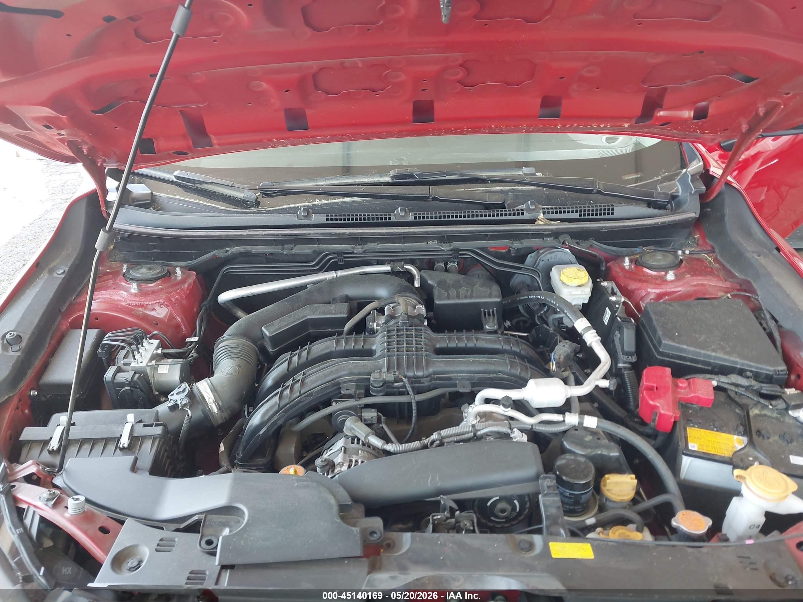 2024 Subaru Impreza Base 5-door Красный vin: JF1GUABC1R8850319