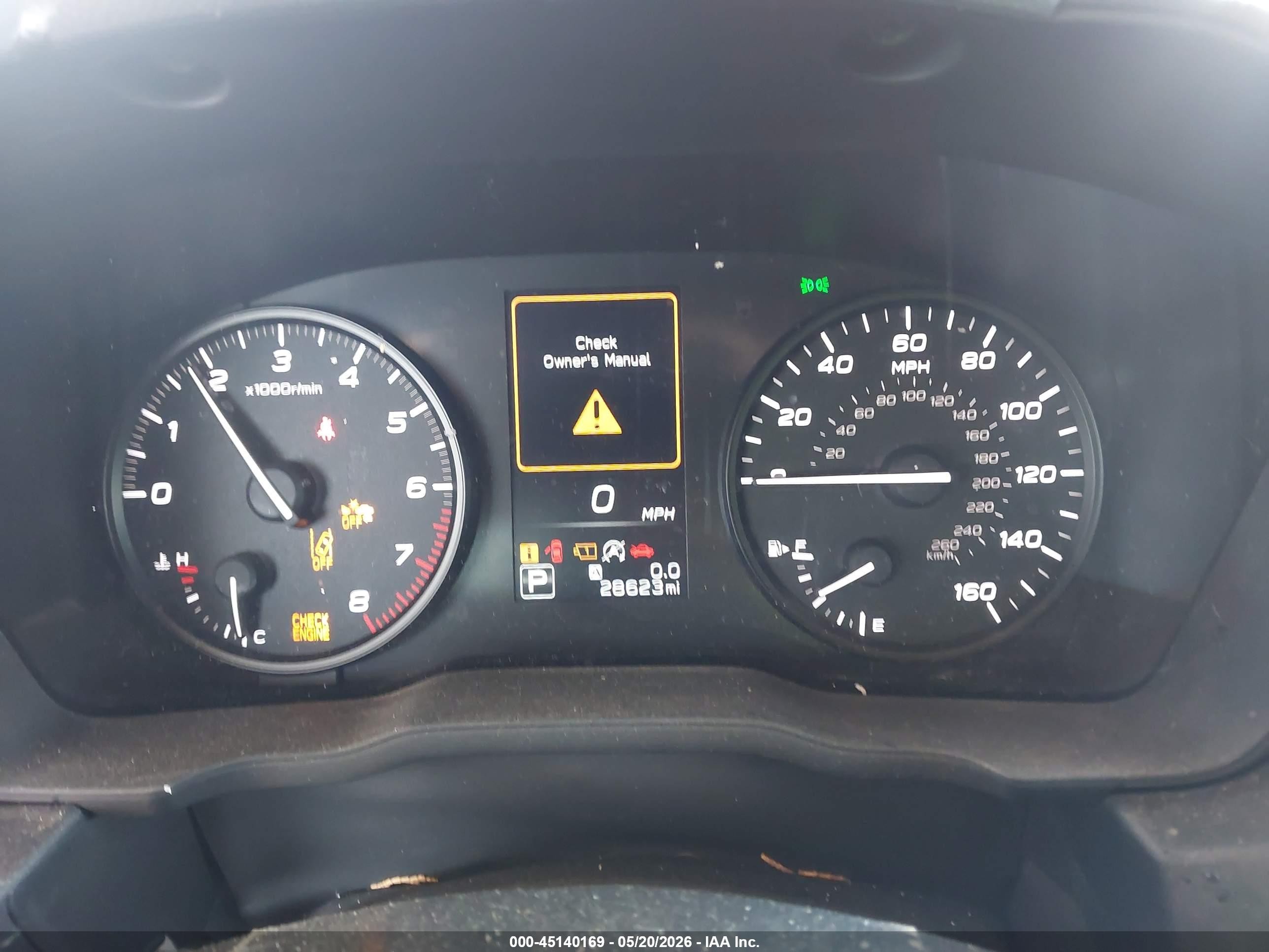 2024 Subaru Impreza Base 5-door Красный vin: JF1GUABC1R8850319