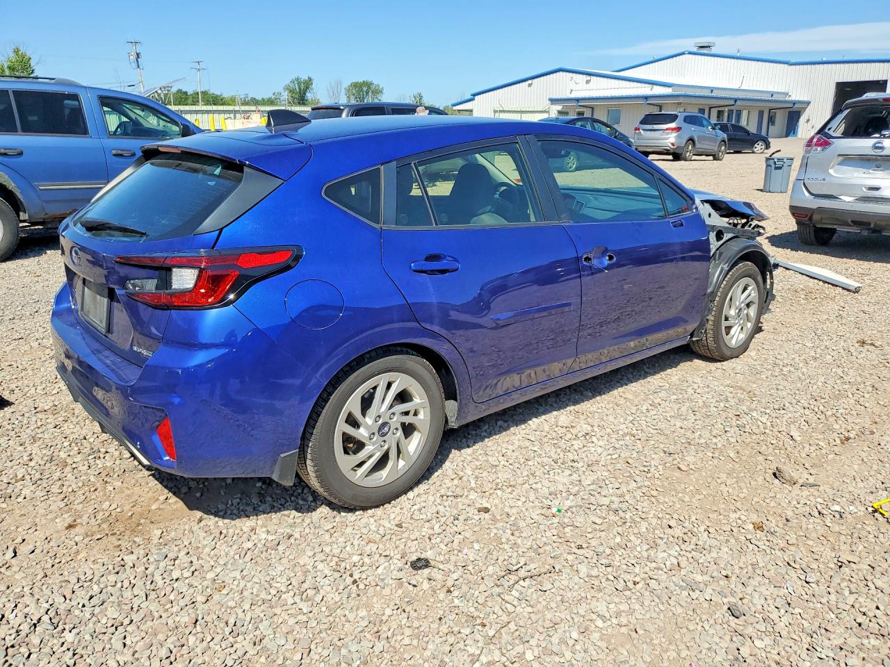 2024 Subaru Impreza Blue vin: JF1GUABC2R8319159