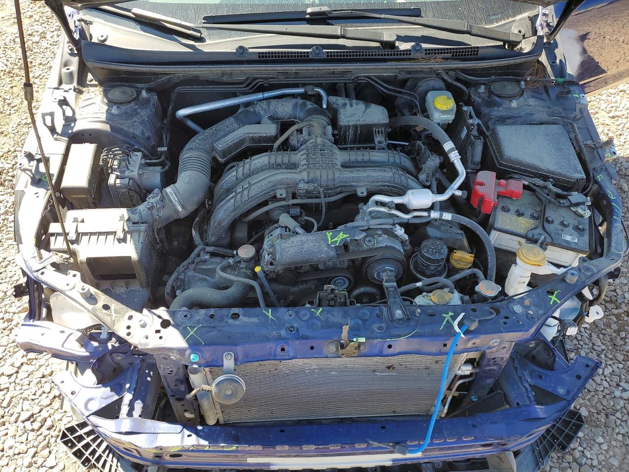 2024 Subaru Impreza Blue vin: JF1GUABC2R8319159