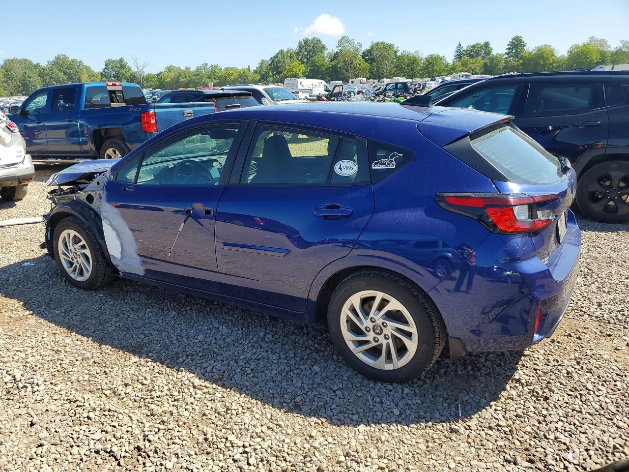 2024 Subaru Impreza Blue vin: JF1GUABC2R8319159