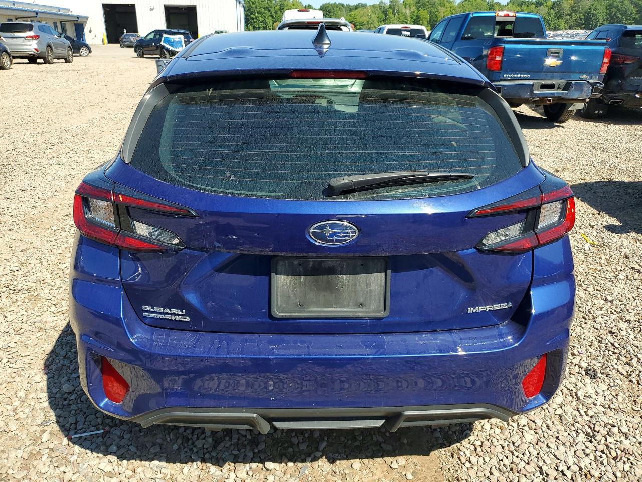 2024 Subaru Impreza Blue vin: JF1GUABC2R8319159