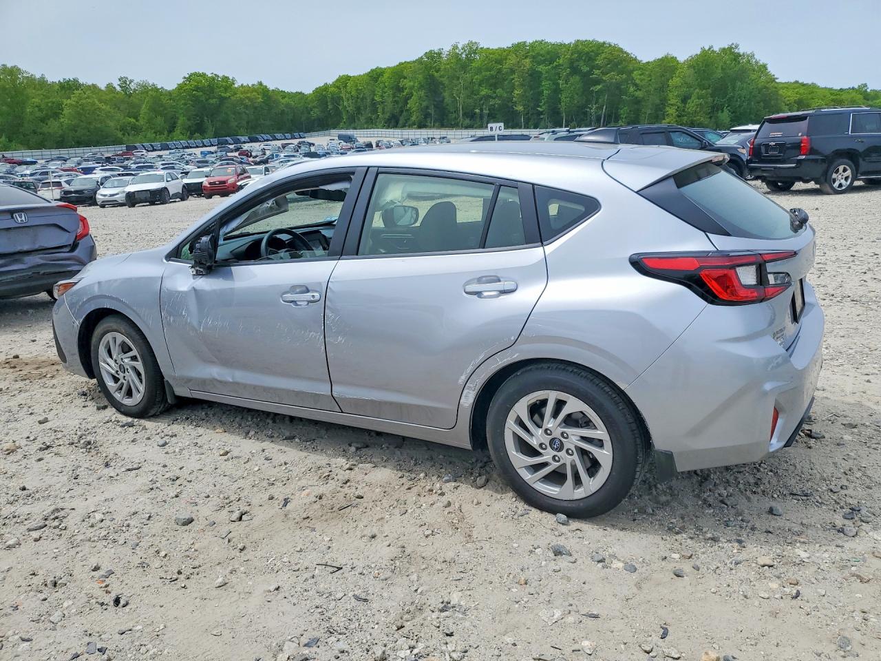 2024 Subaru Impreza Silver vin: JF1GUABC3R8861905