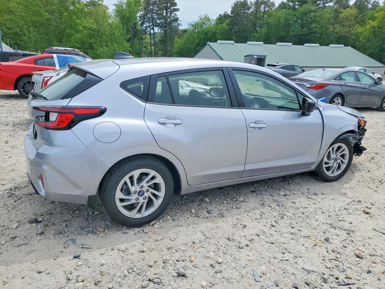 2024 Subaru Impreza Silver vin: JF1GUABC3R8861905