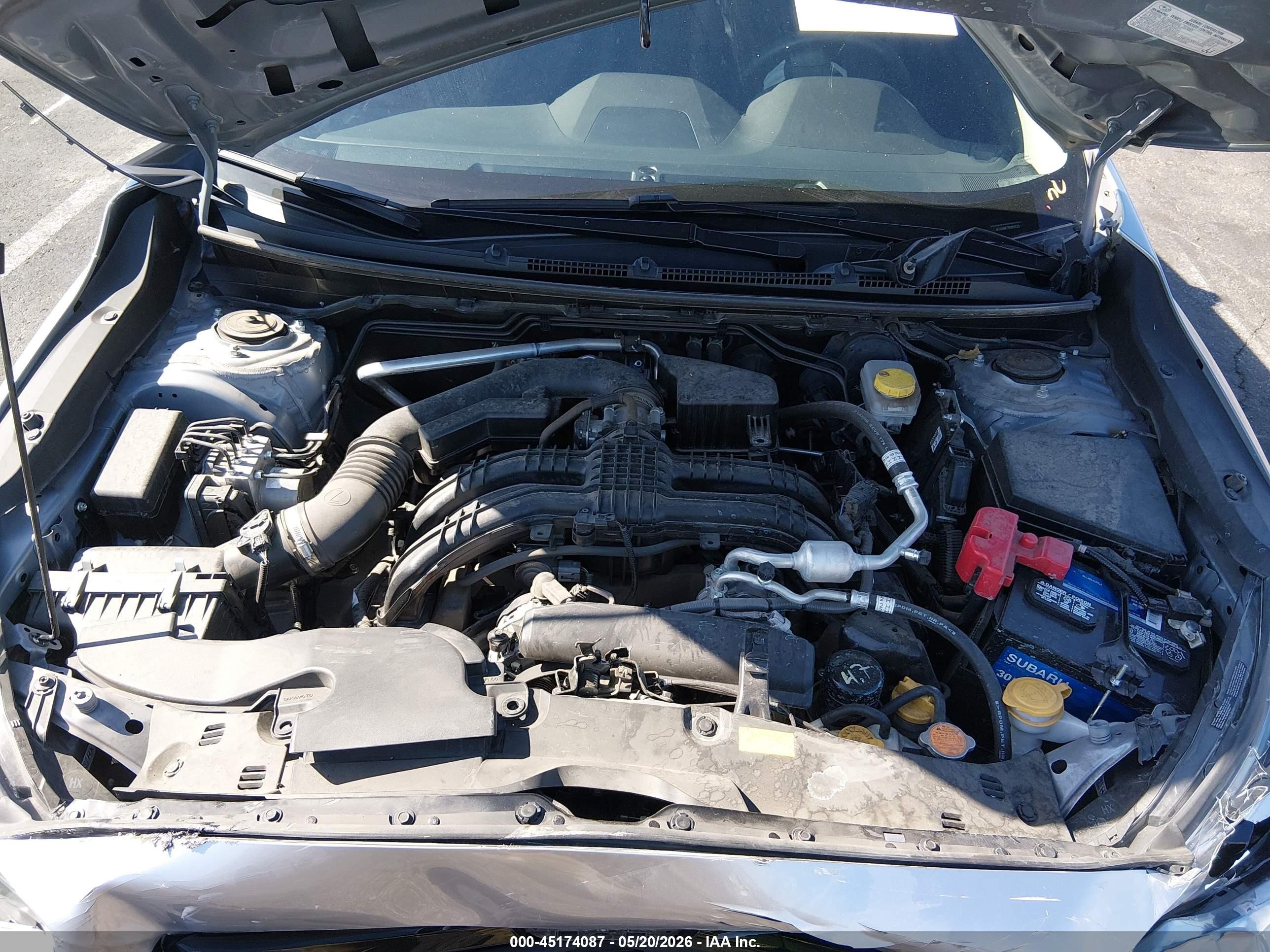 2024 Subaru Impreza Base 5-door Silver vin: JF1GUABC7R8856125