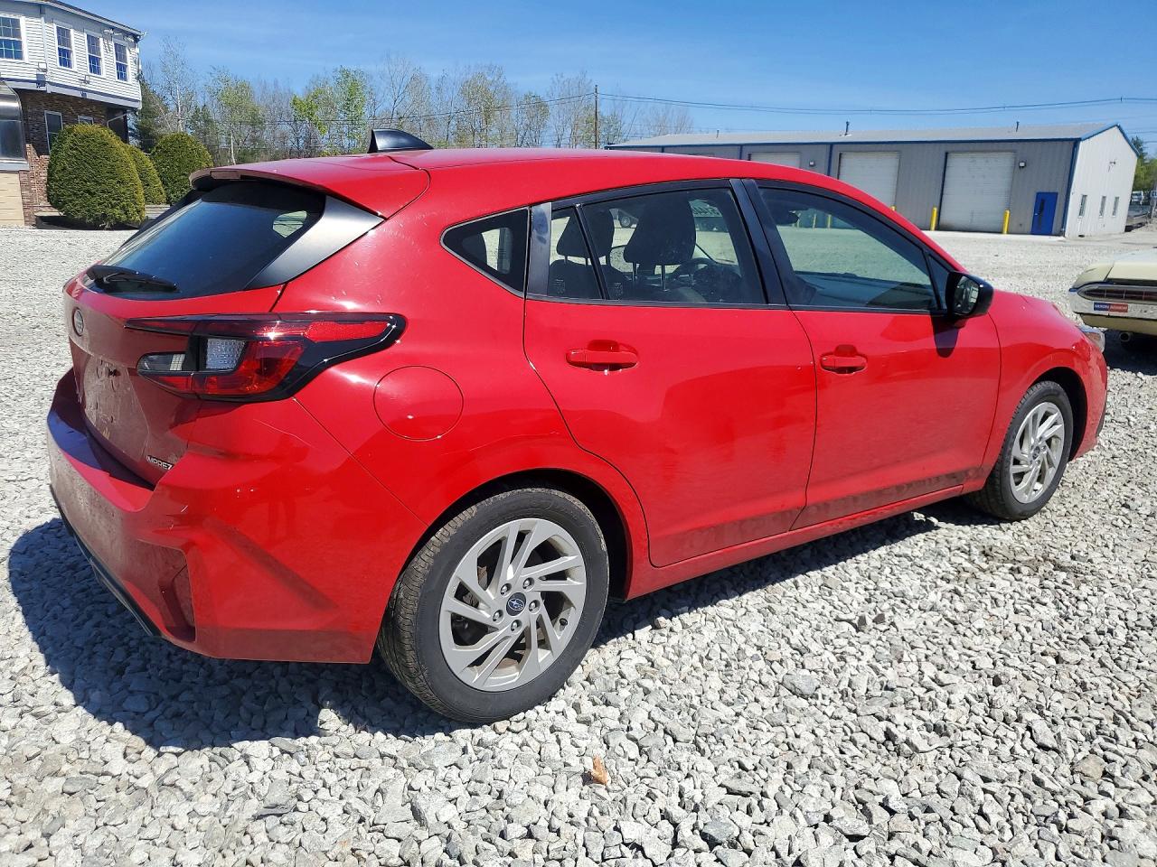 2024 Subaru Impreza Red vin: JF1GUABC8R8259999
