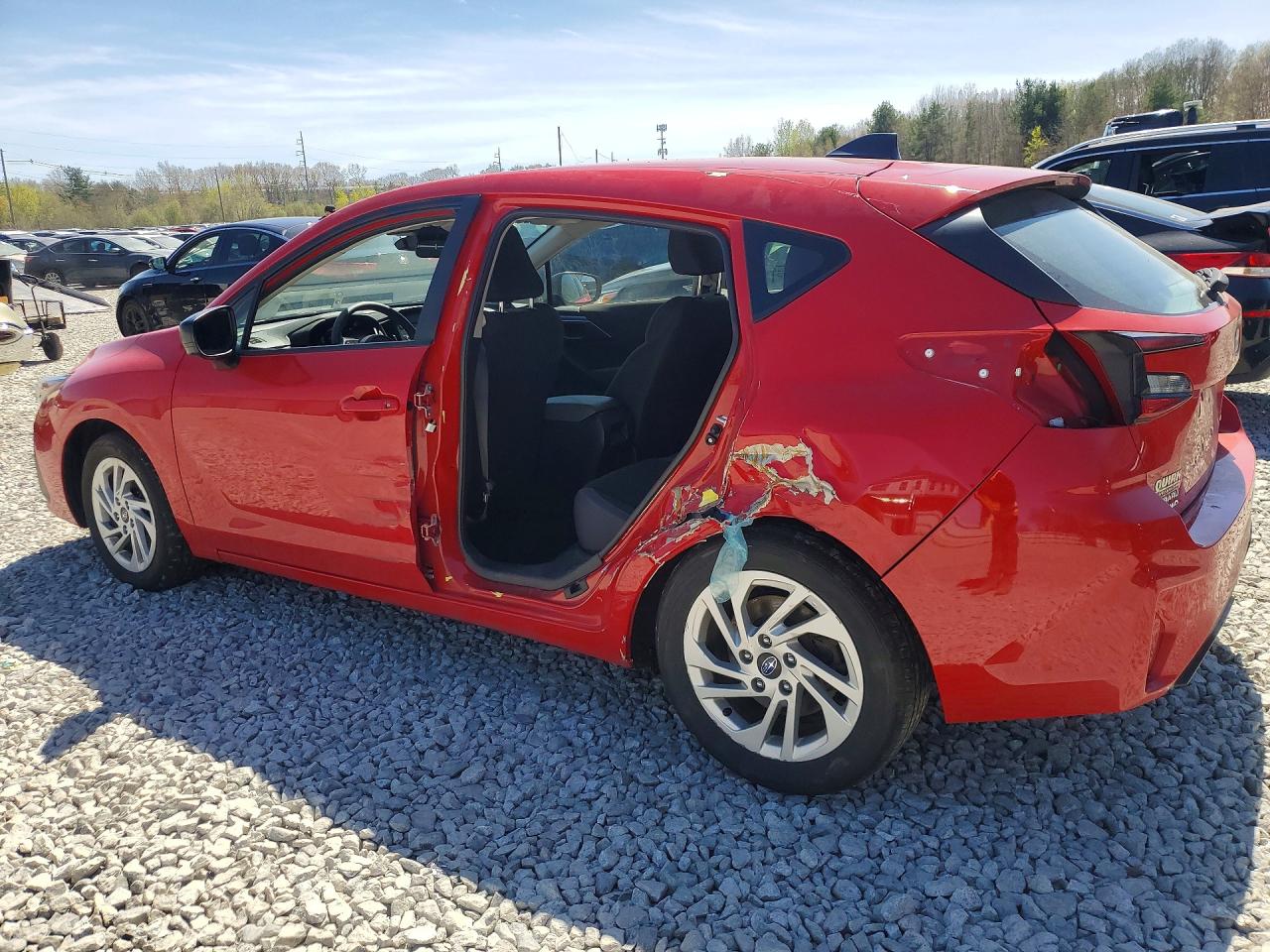 2024 Subaru Impreza Red vin: JF1GUABC8R8259999