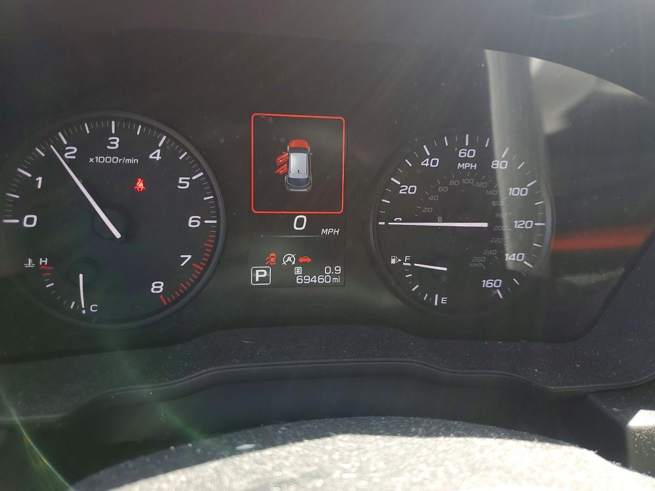 2024 Subaru Impreza Red vin: JF1GUABC8R8259999