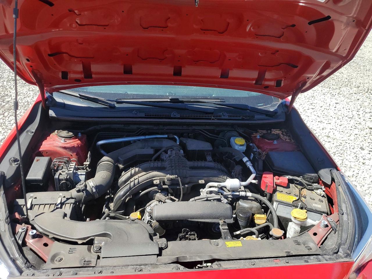 2024 Subaru Impreza Red vin: JF1GUABC8R8259999