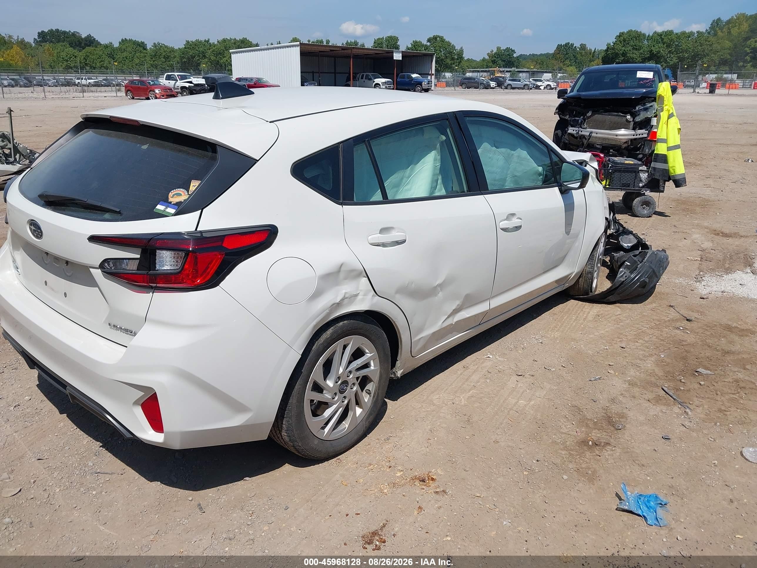 2024 Subaru Impreza Base 5-door White vin: JF1GUABC8R8367443