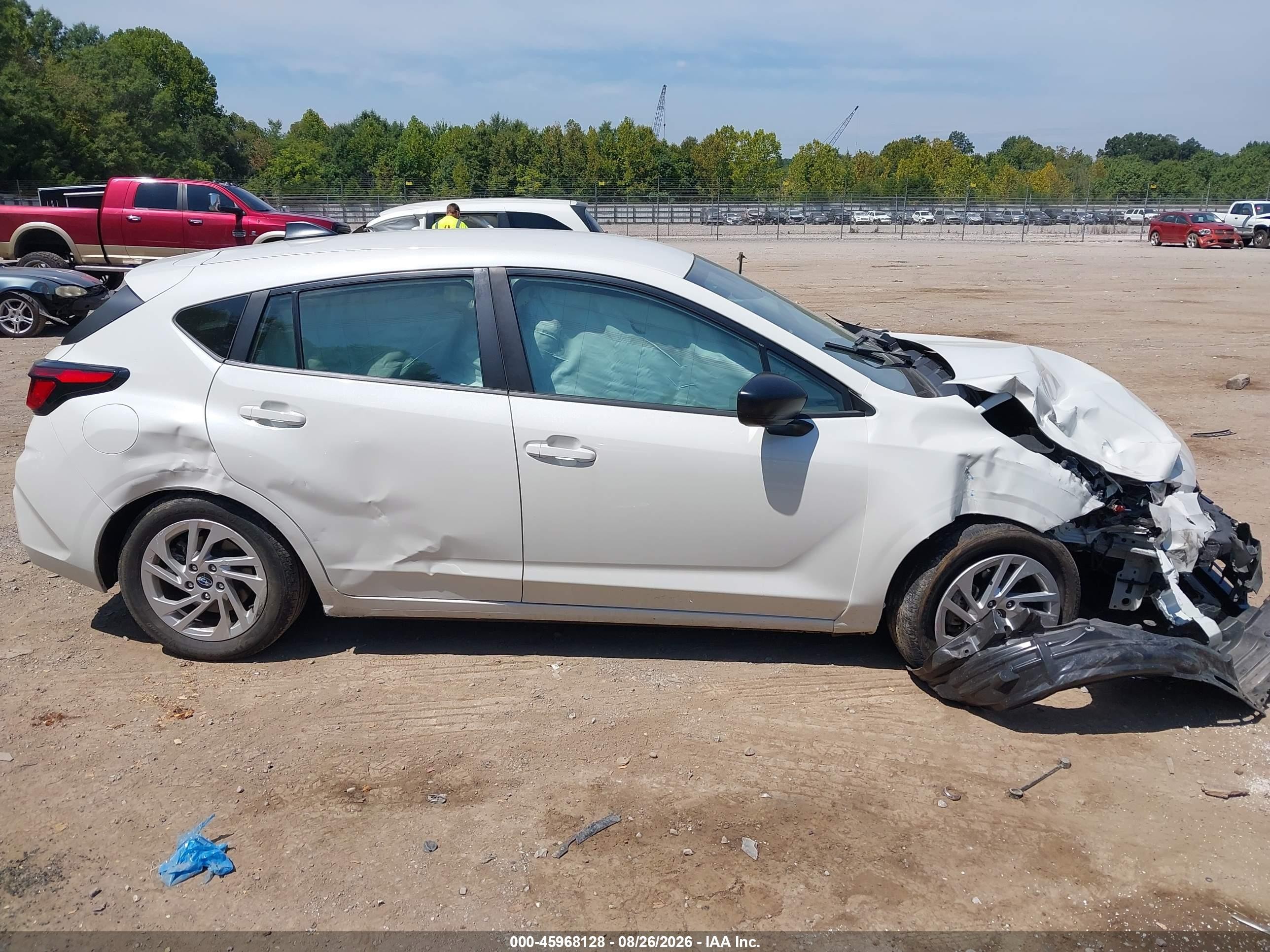 2024 Subaru Impreza Base 5-door White vin: JF1GUABC8R8367443
