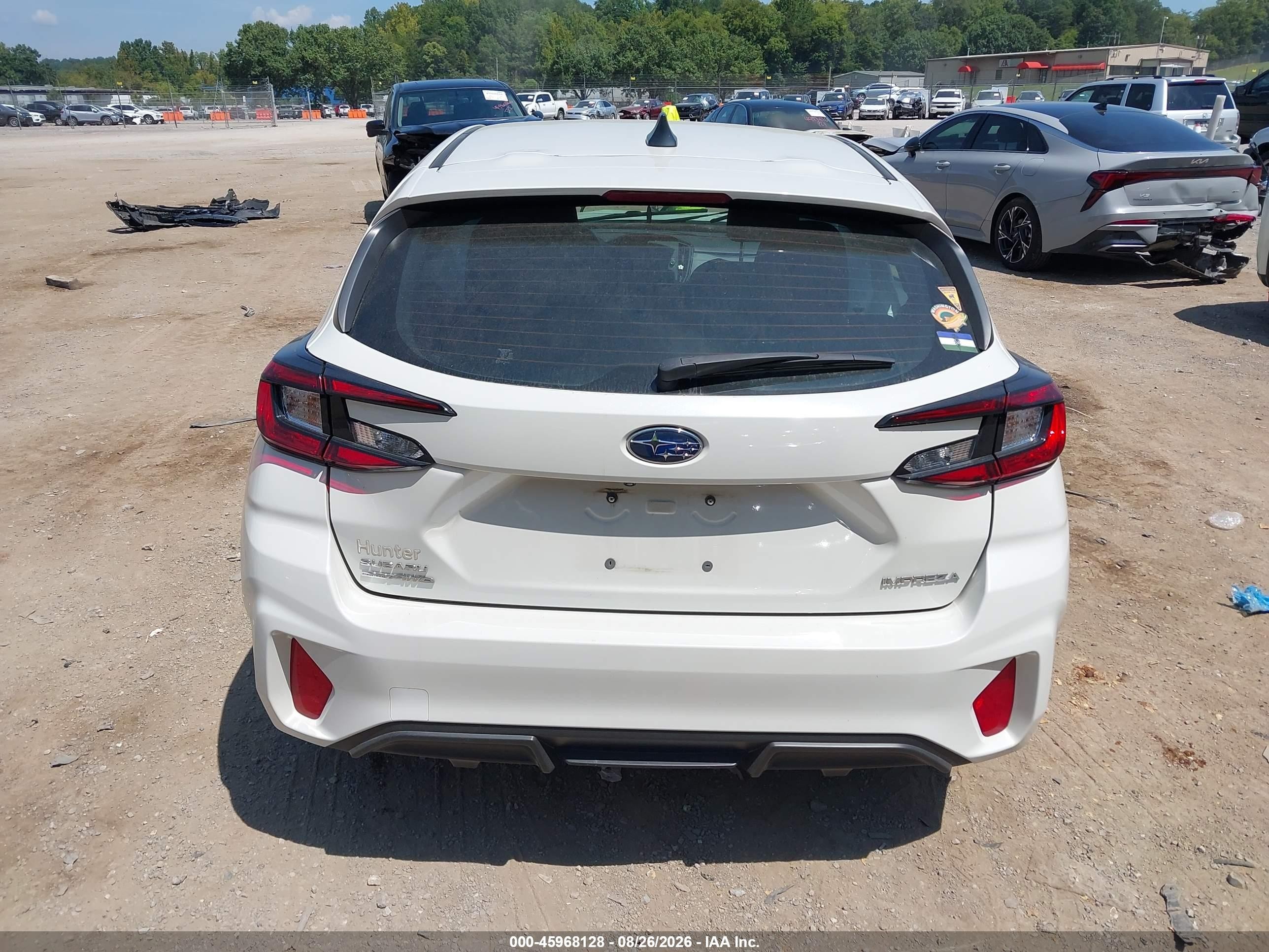 2024 Subaru Impreza Base 5-door White vin: JF1GUABC8R8367443