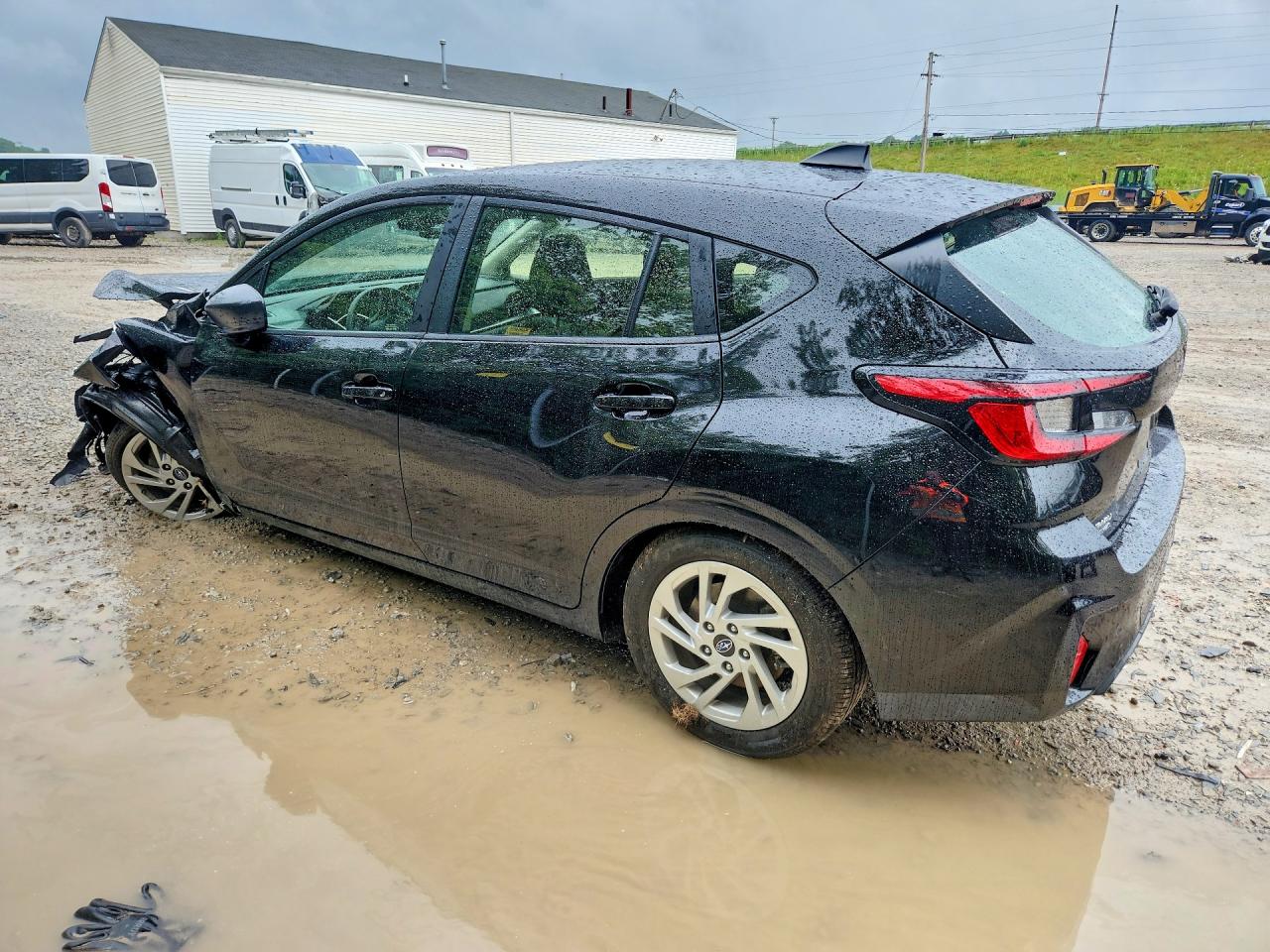 2025 Subaru Impreza Черный vin: JF1GUABC8S8292622