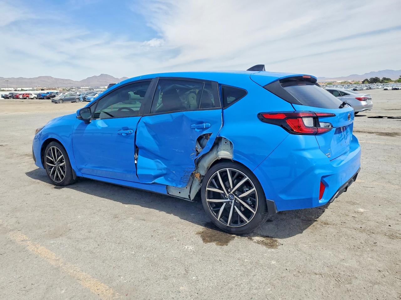 2024 Subaru Impreza Sport Blue vin: JF1GUAFC0R8868420