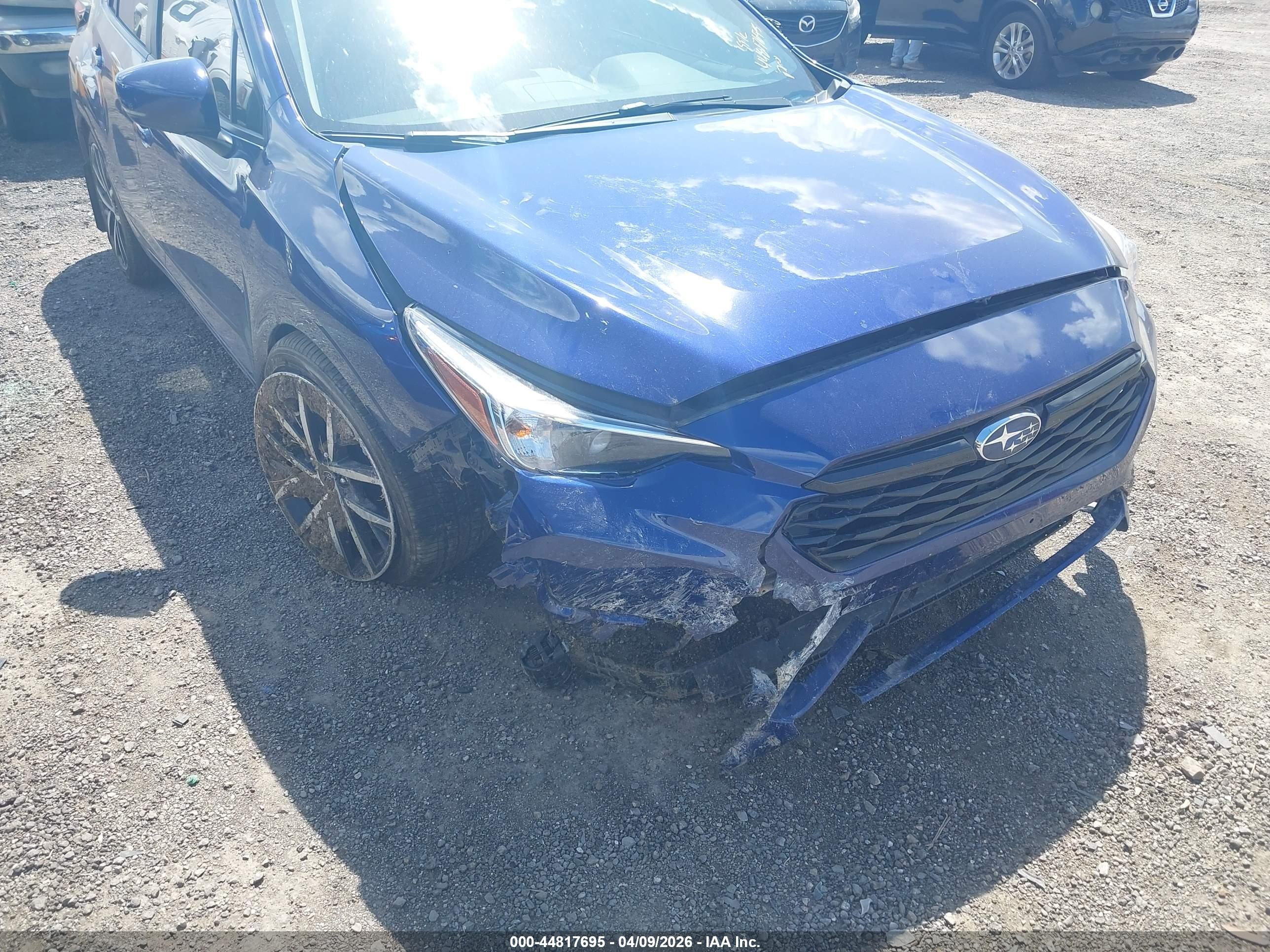 2025 Subaru Impreza Sport 5-door Dark Blue vin: JF1GUAFC0S8201739