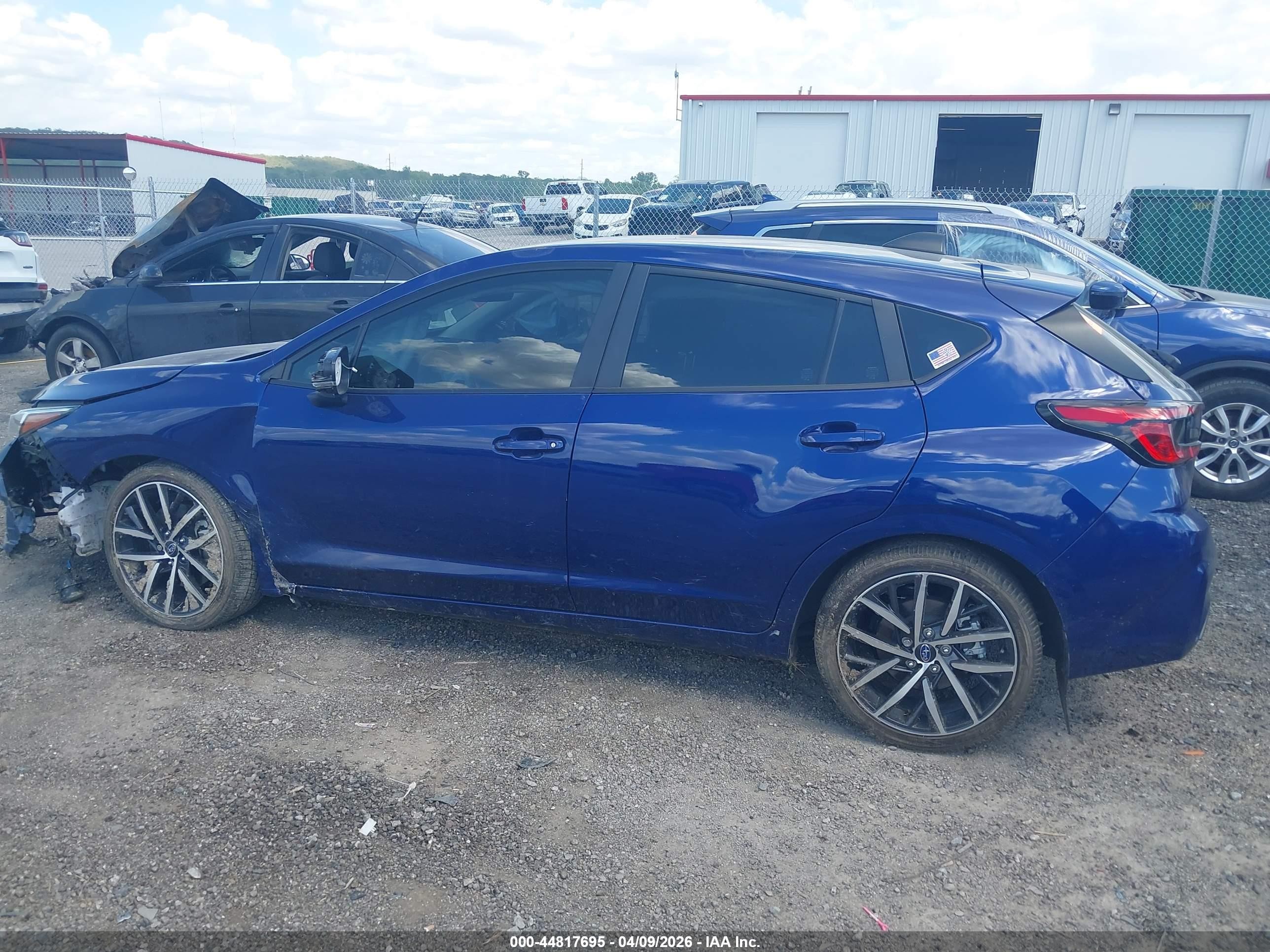2025 Subaru Impreza Sport 5-door Dark Blue vin: JF1GUAFC0S8201739