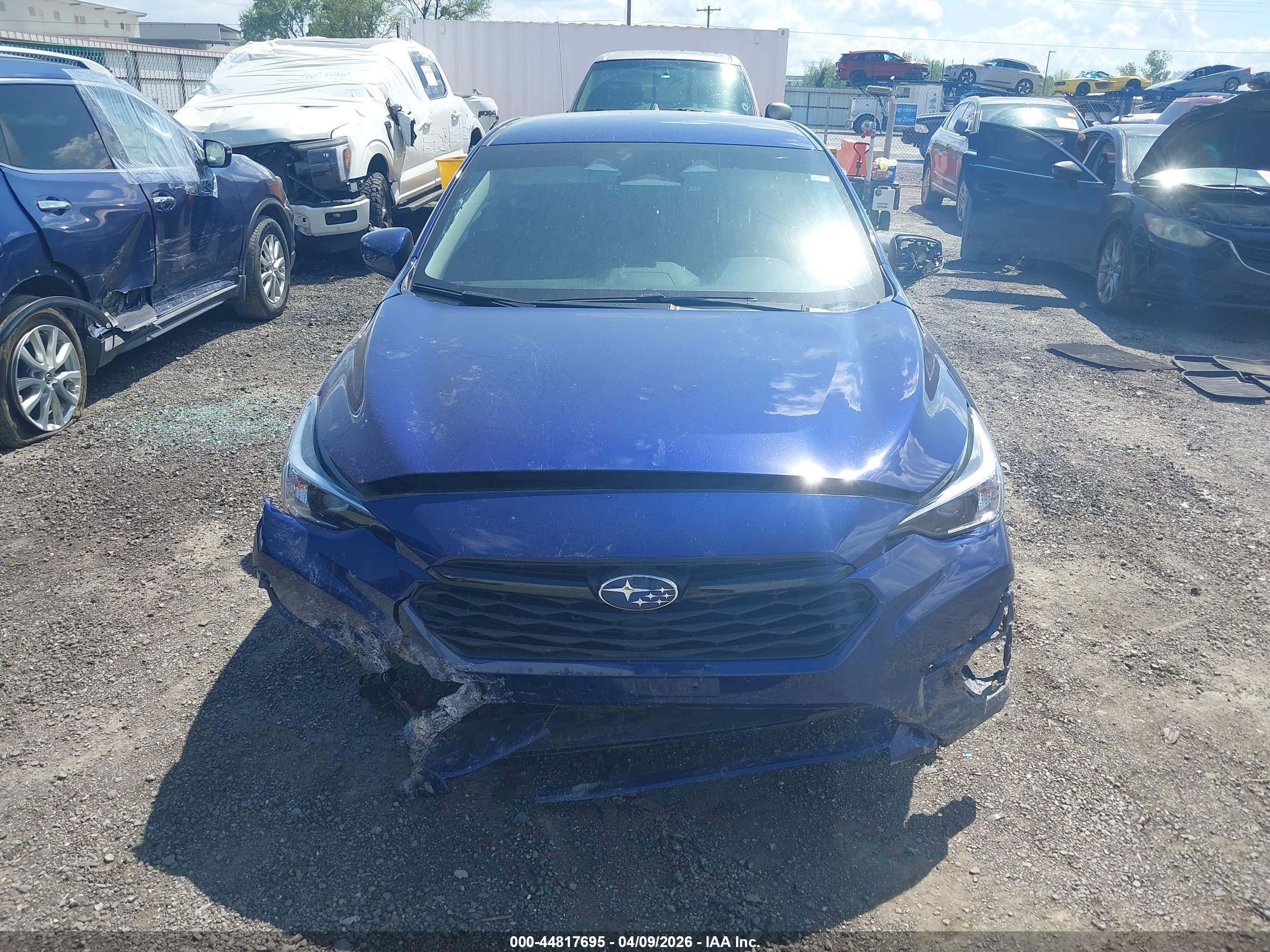 2025 Subaru Impreza Sport 5-door Dark Blue vin: JF1GUAFC0S8201739