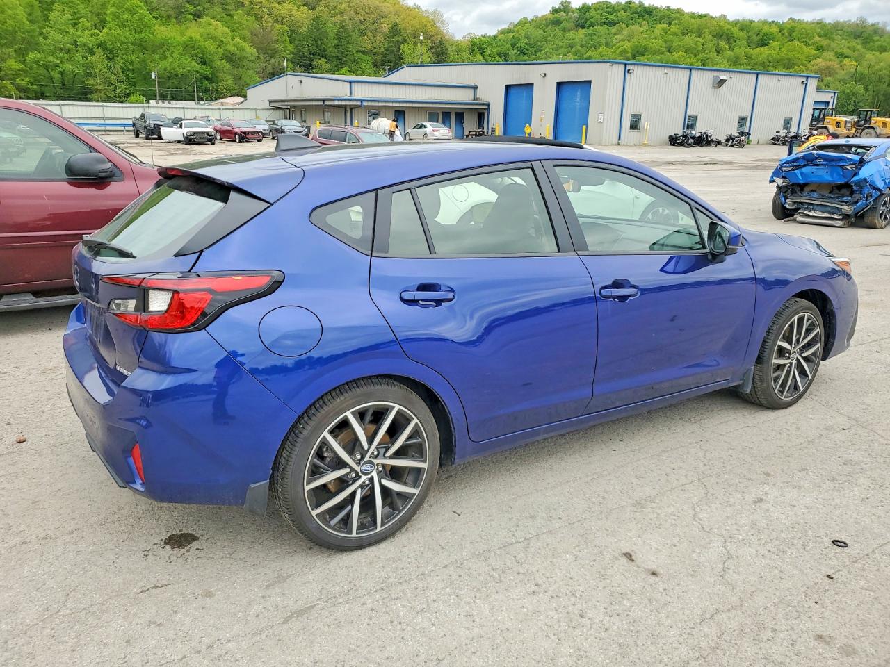 2025 Subaru Impreza Sport Blue vin: JF1GUAFC0S8337238