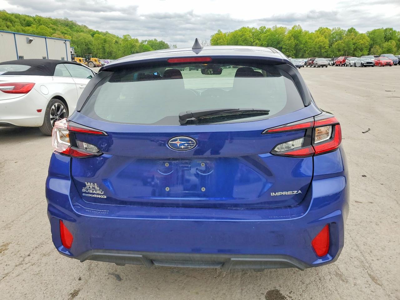 2025 Subaru Impreza Sport Blue vin: JF1GUAFC0S8337238