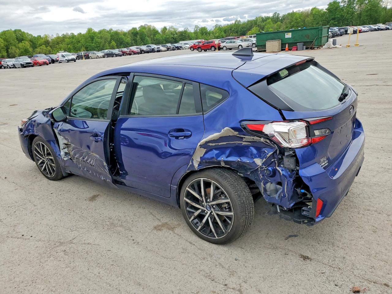 2025 Subaru Impreza Sport Blue vin: JF1GUAFC0S8337238