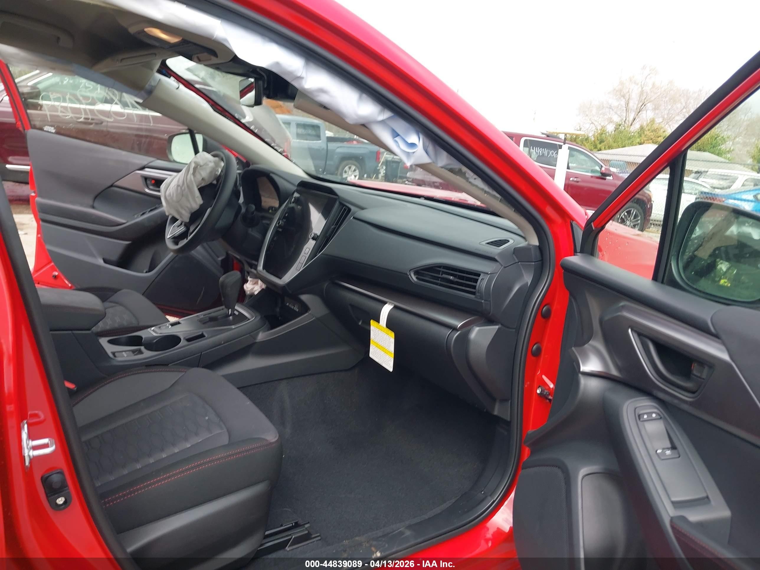 2025 Subaru Impreza Sport 5-door Red vin: JF1GUAFC5S8322119