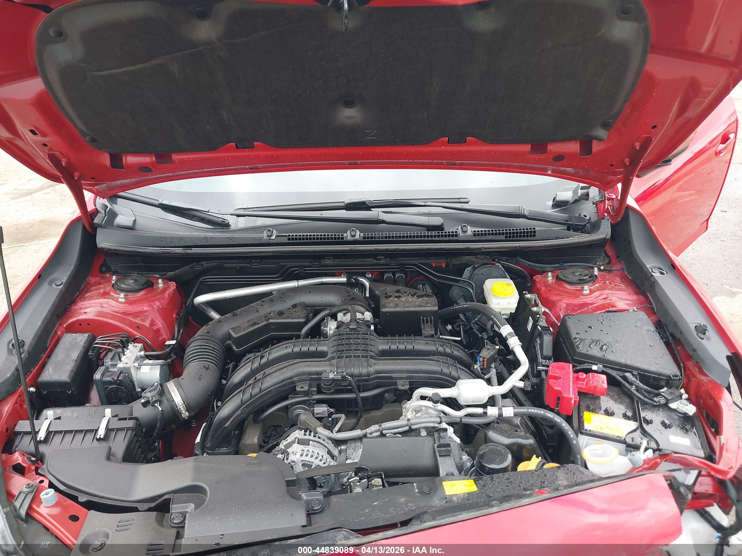 2025 Subaru Impreza Sport 5-door Red vin: JF1GUAFC5S8322119