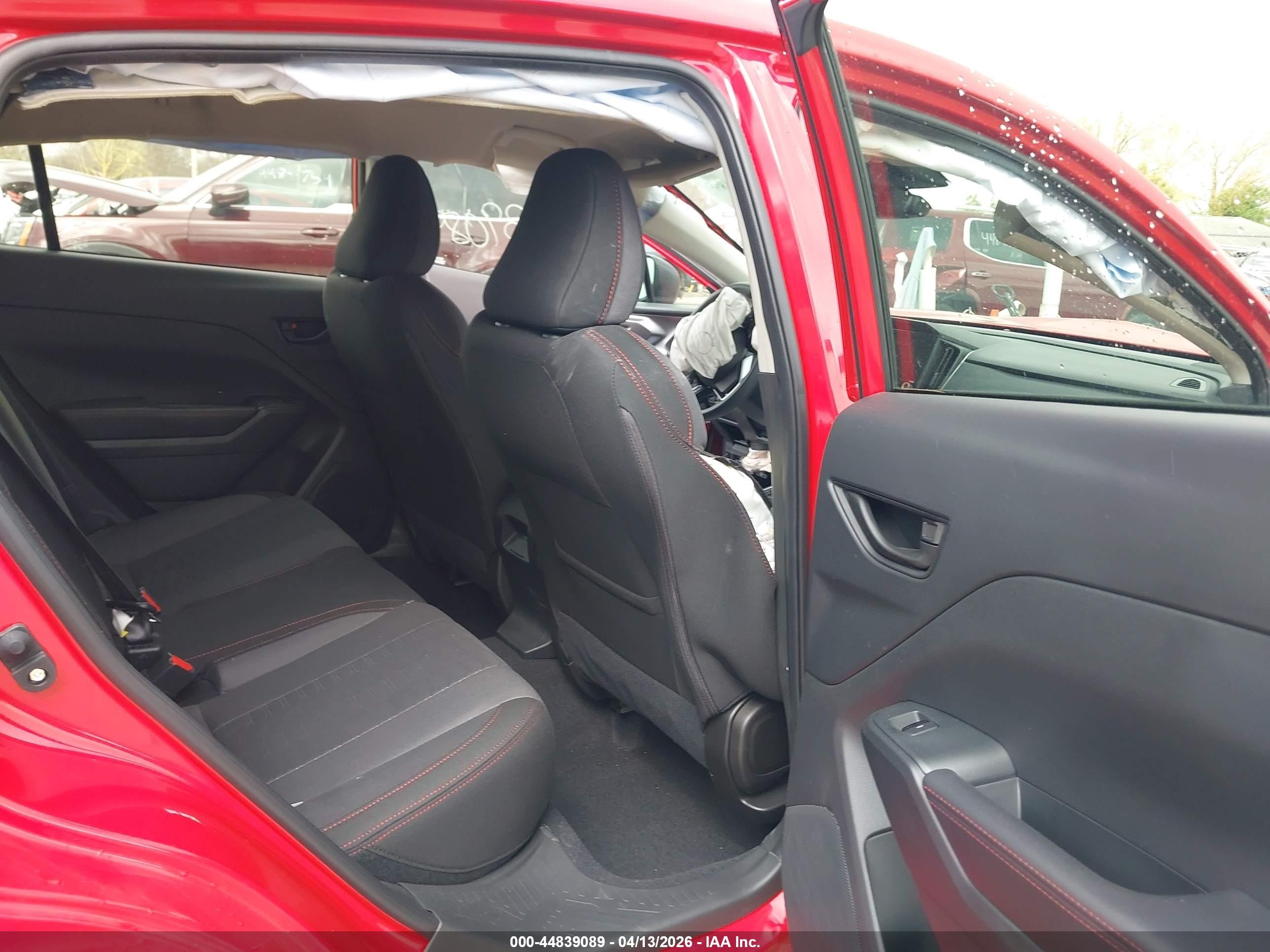 2025 Subaru Impreza Sport 5-door Red vin: JF1GUAFC5S8322119