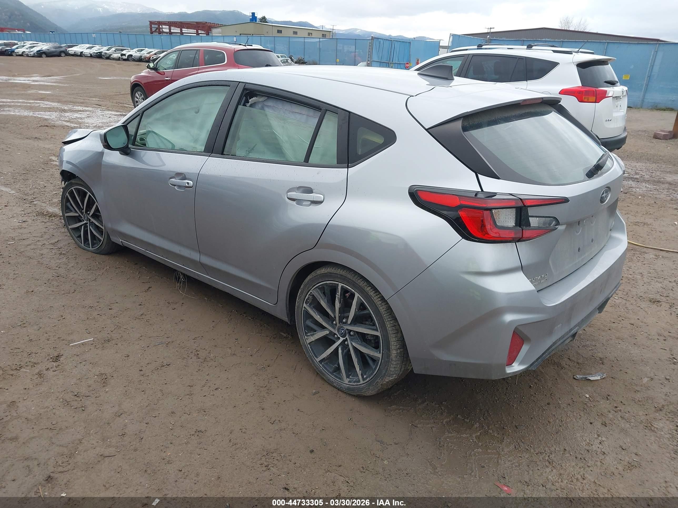 2024 Subaru Impreza Sport 5-door Silver vin: JF1GUAFC6R8288976