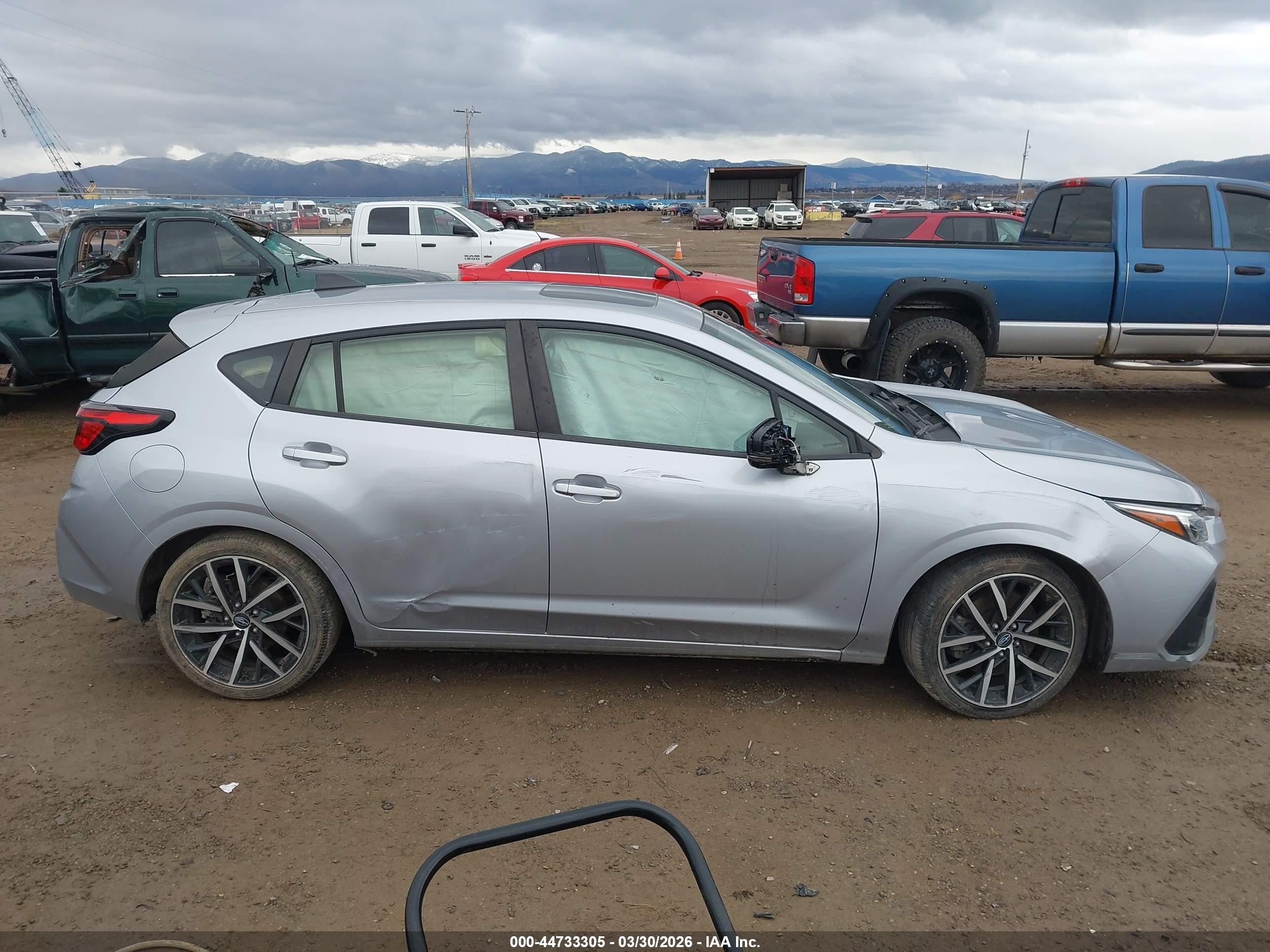 2024 Subaru Impreza Sport 5-door Silver vin: JF1GUAFC6R8288976