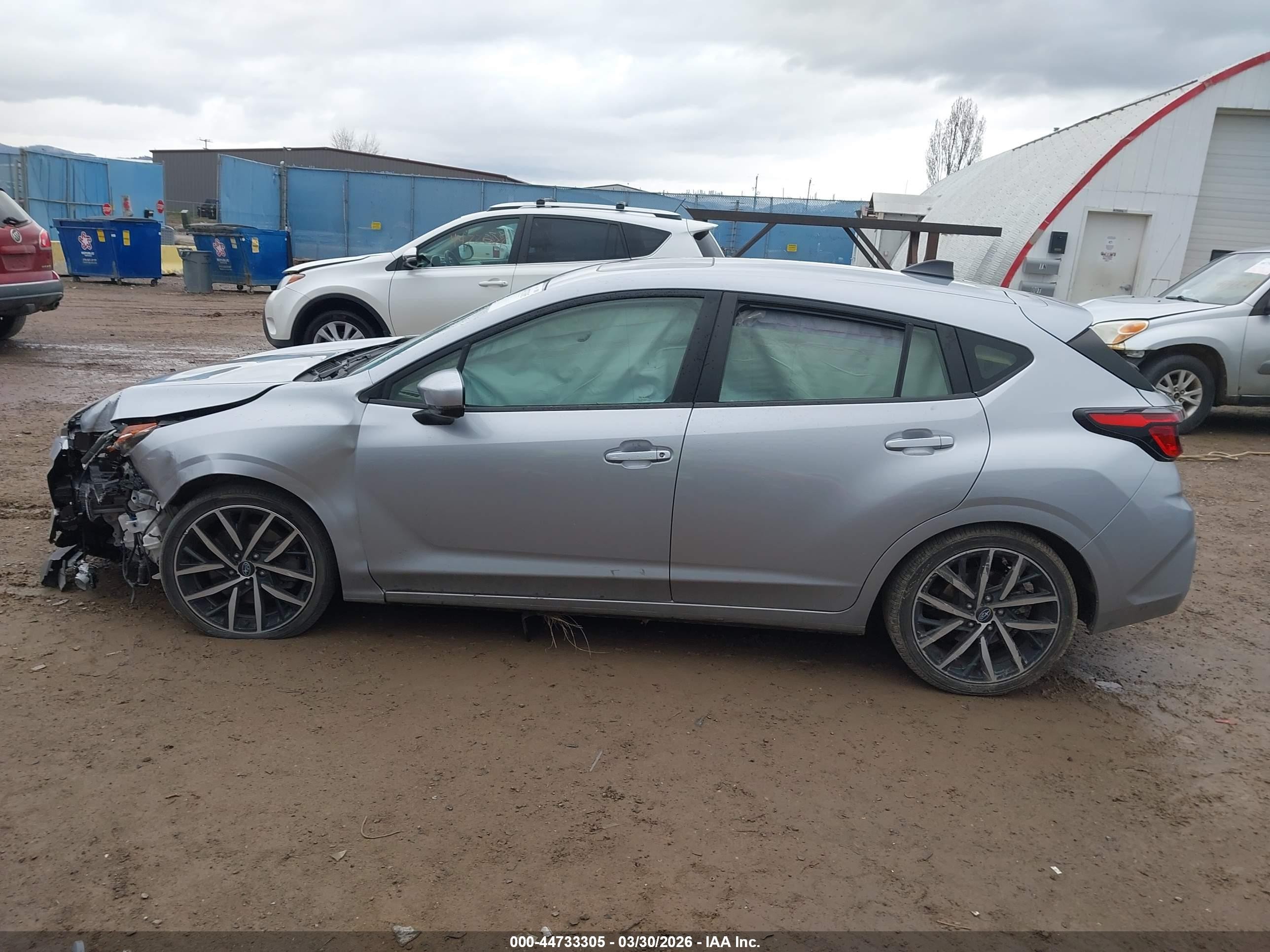 2024 Subaru Impreza Sport 5-door Silver vin: JF1GUAFC6R8288976