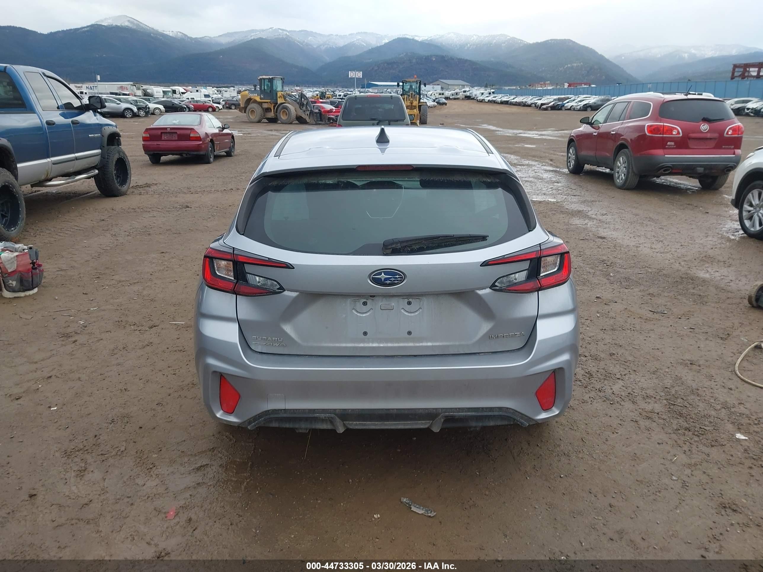 2024 Subaru Impreza Sport 5-door Silver vin: JF1GUAFC6R8288976