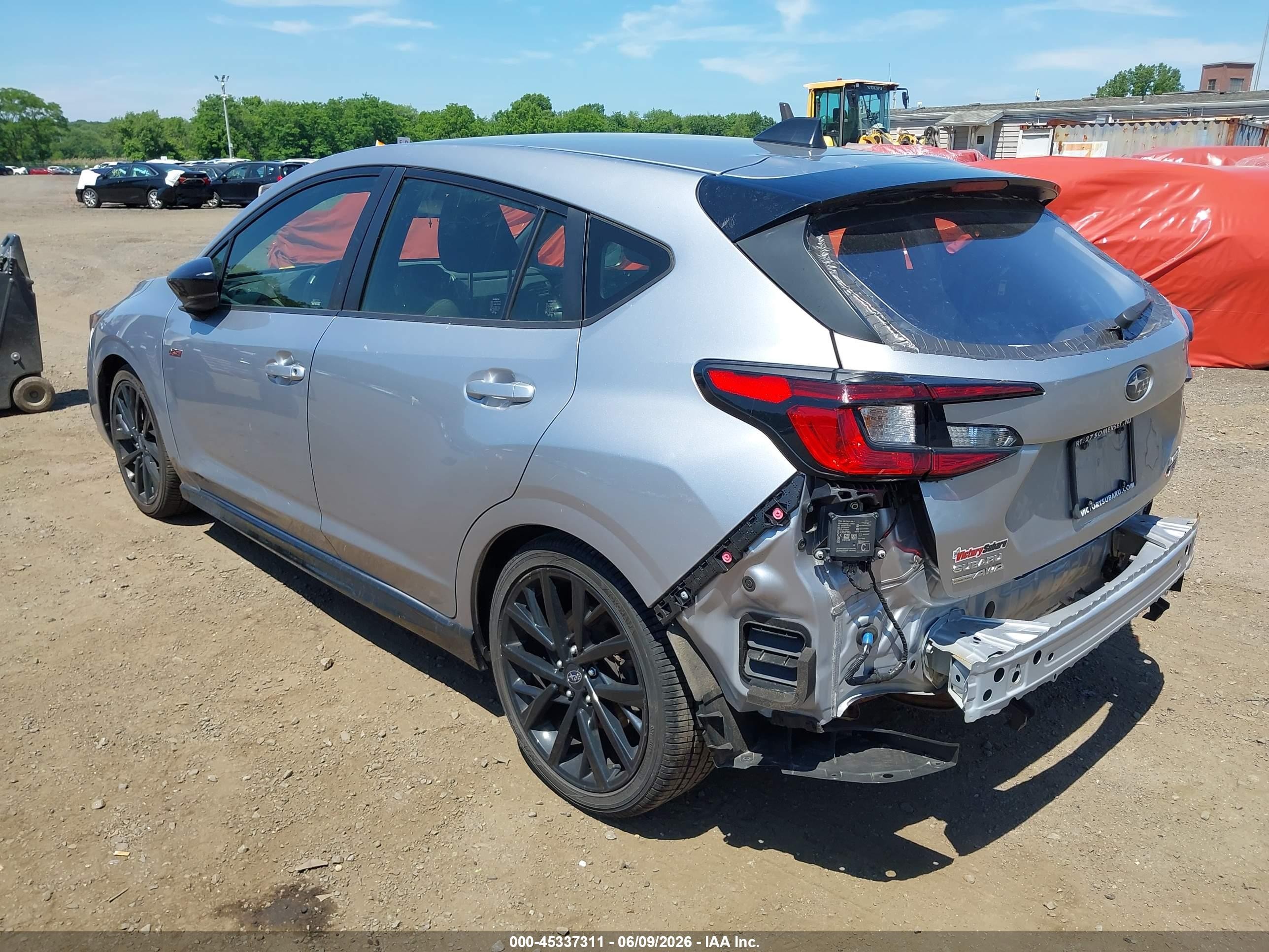 2024 Subaru Impreza Rs 5-door Silver vin: JF1GUHHC9R8337285