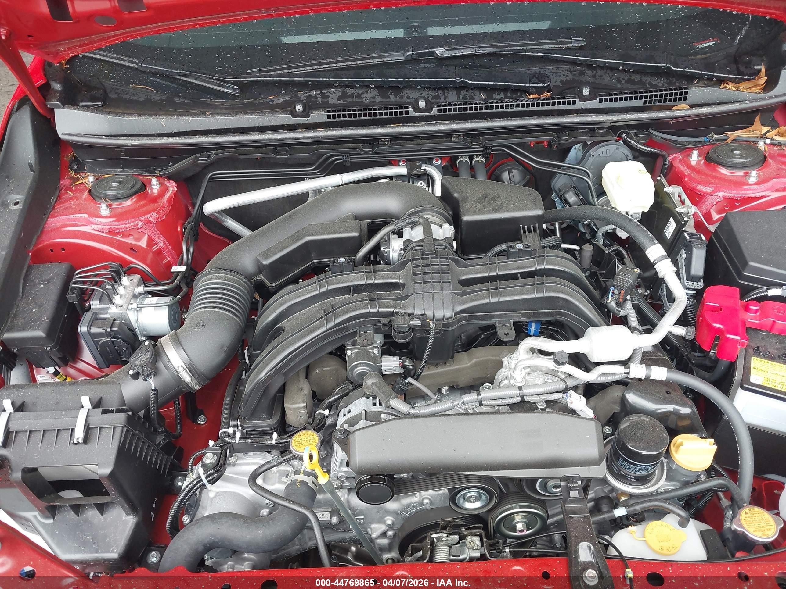 2026 Subaru Impreza Rs Red vin: JF1GUHJC0T8202309